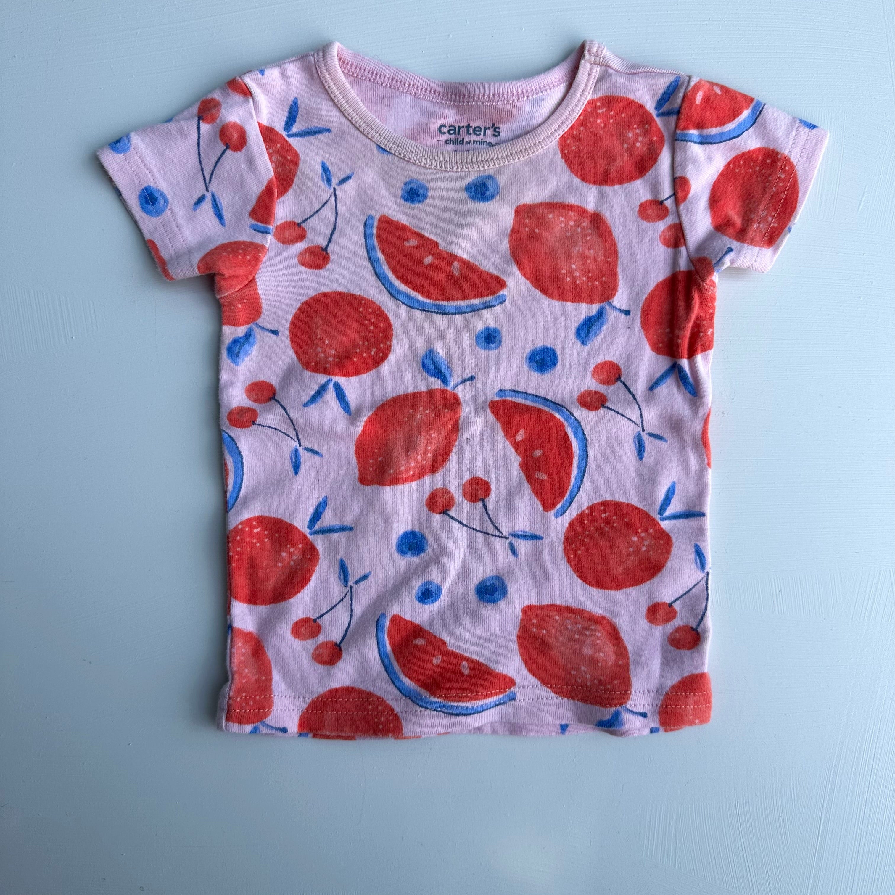 T-shirt fruits | Carter's | 6-9 mois