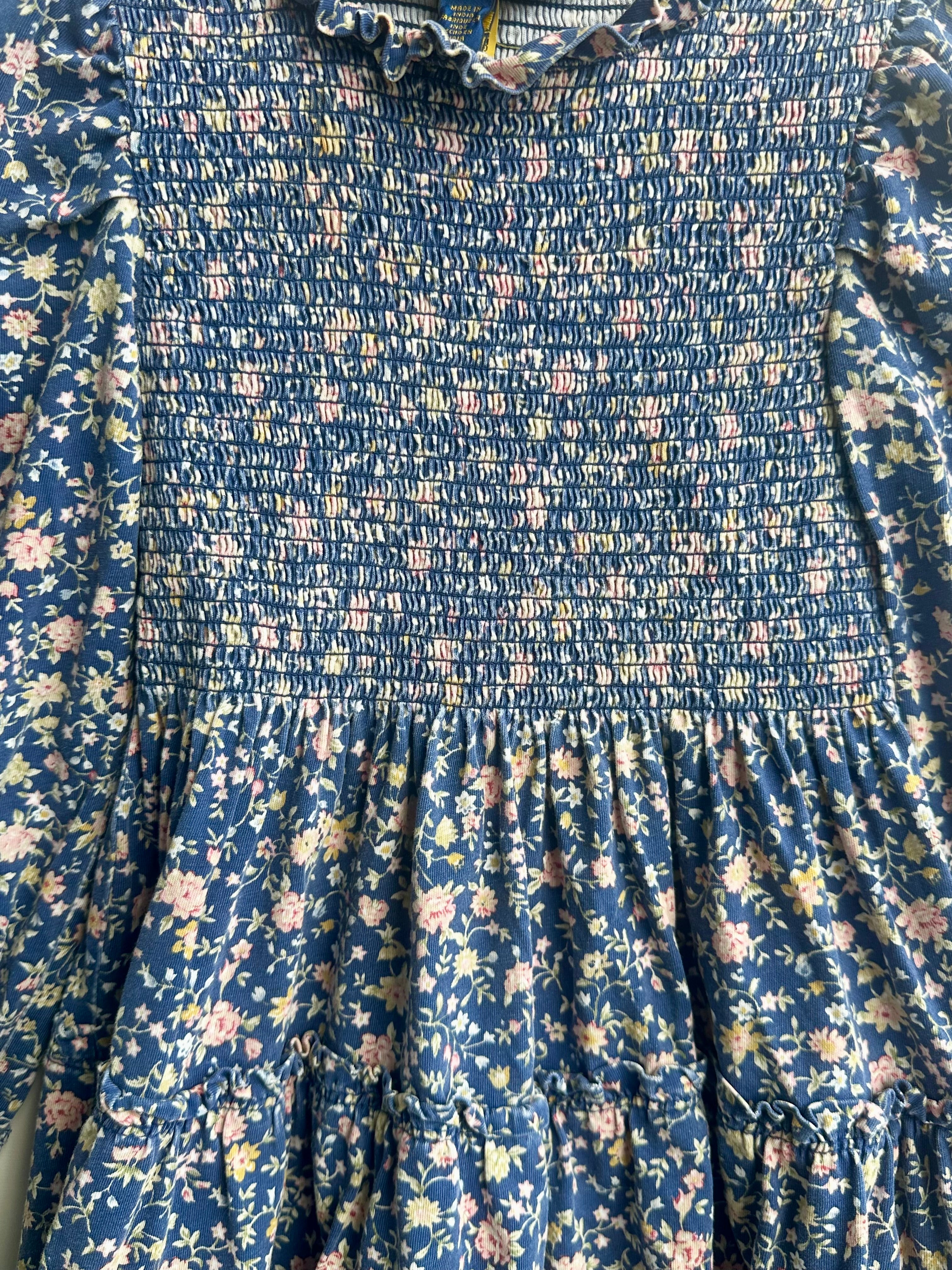 Robe fleurie Ralph Lauren 4 ans | seconde main
