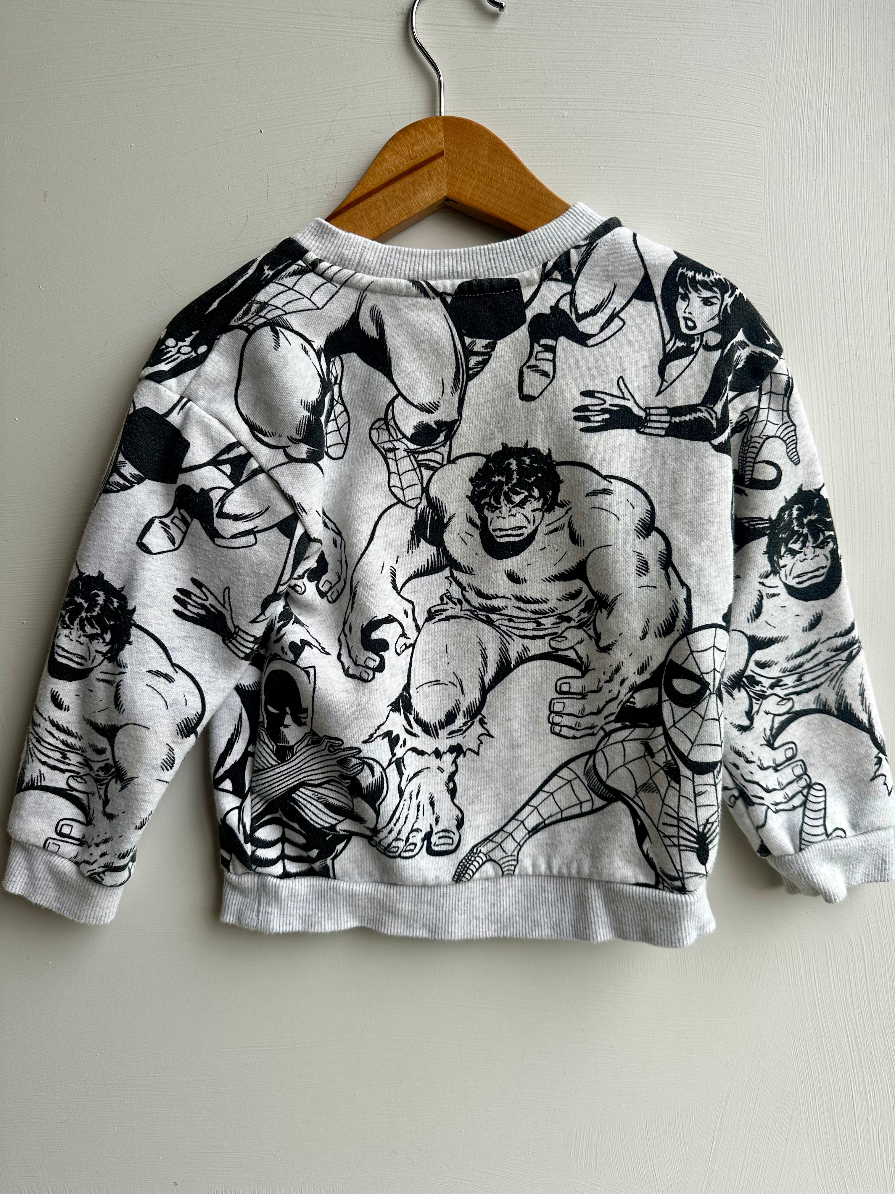 Pull Marvel H&M 1 1/2-2 ans | Seconde main