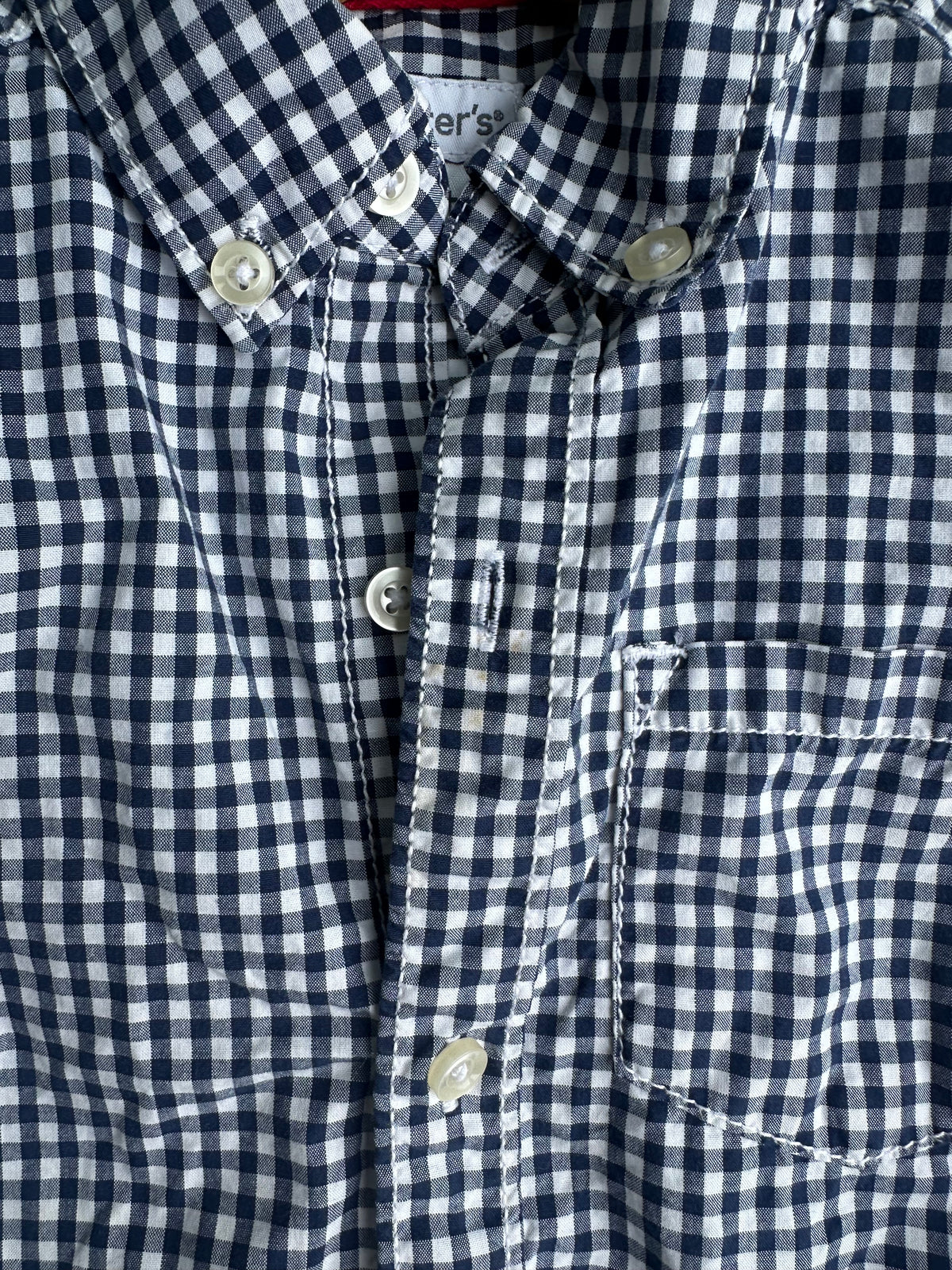 Chemise à careaux Carter's 3 ans | Seconde main (mini imperfection*)