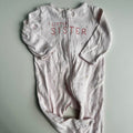 Pyjama Little Sister 3-6 mois Carter’s | Seconde main (légèrement mousseux*)