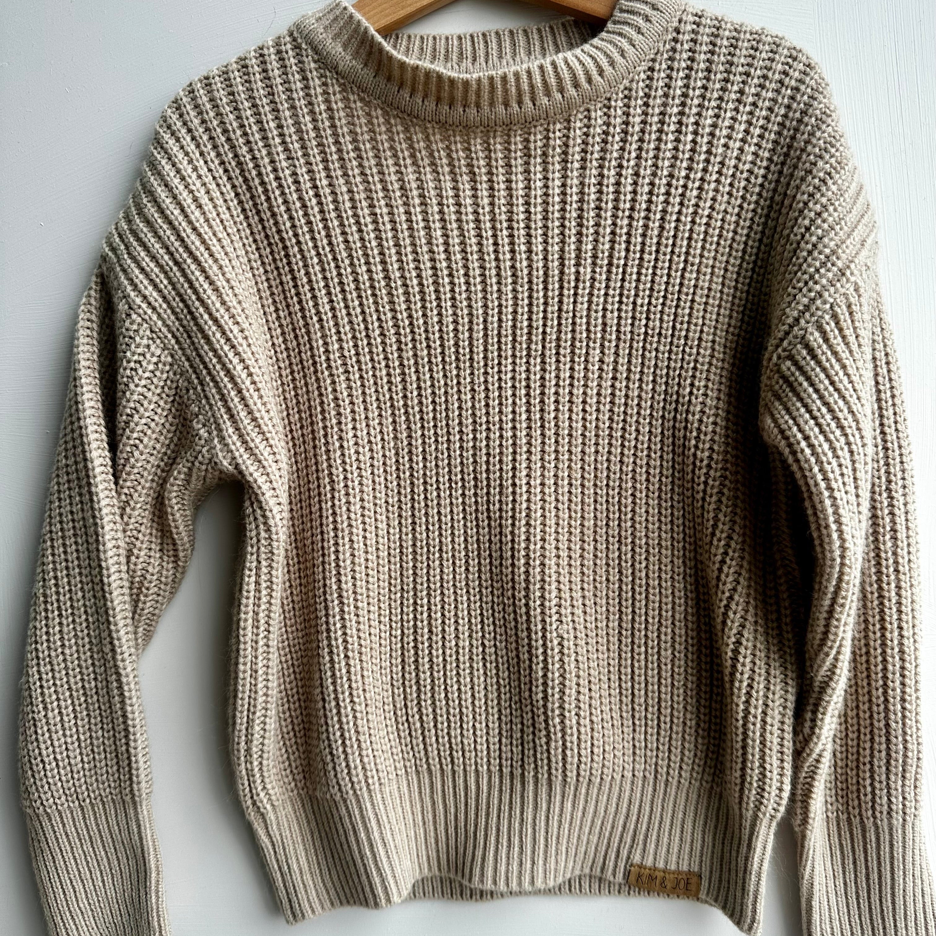 Pull tricot Kim & Joe 2-4 ans | Seconde main (création québécoise)