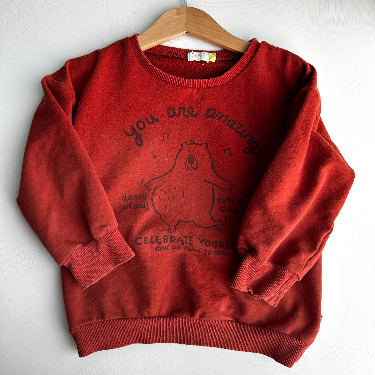 Pull Celebrate yourself Gagou Tagou 3 ans | Seconde main