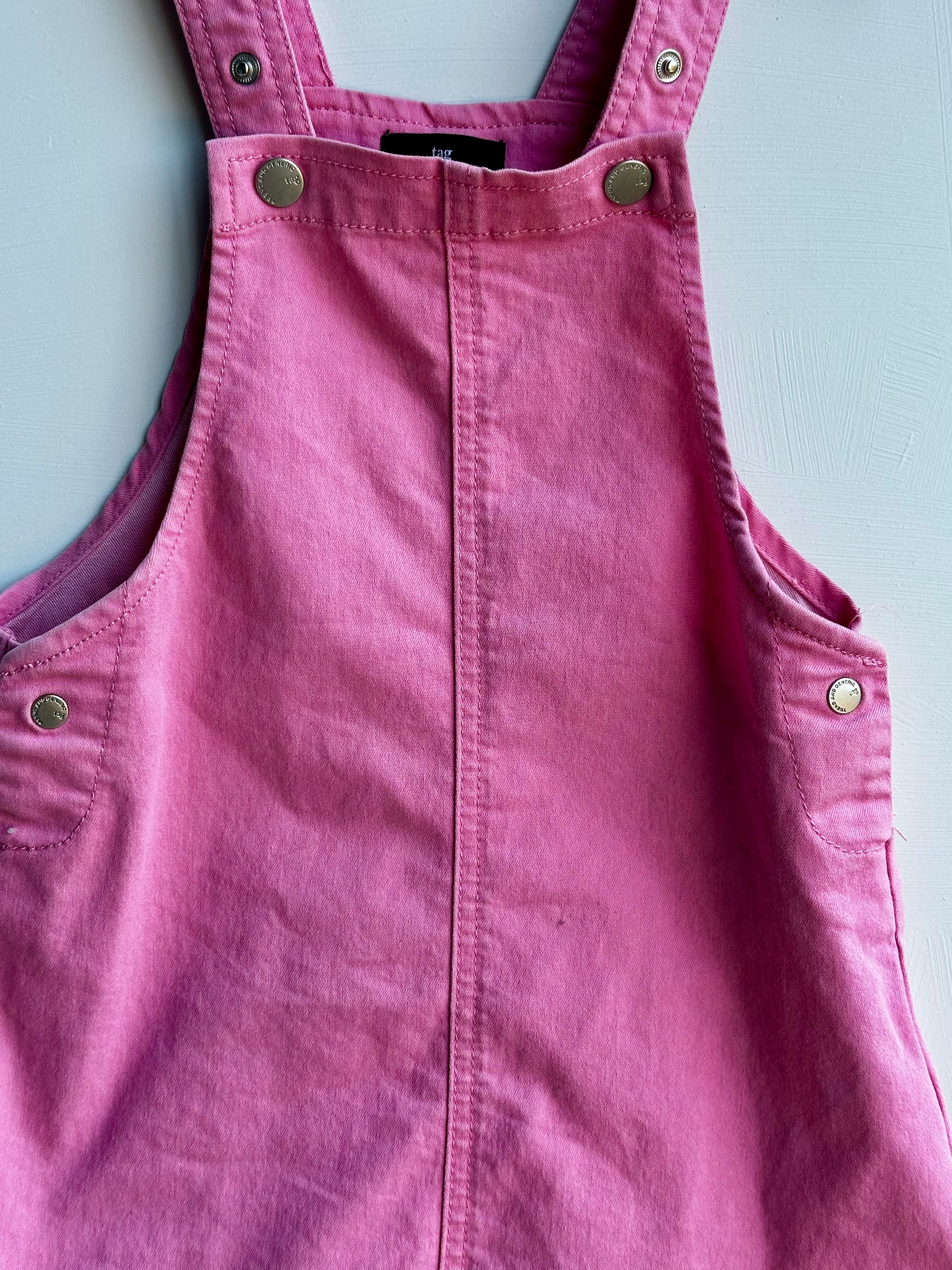 Robe en jean rose Tag 6 ans | Seconde main