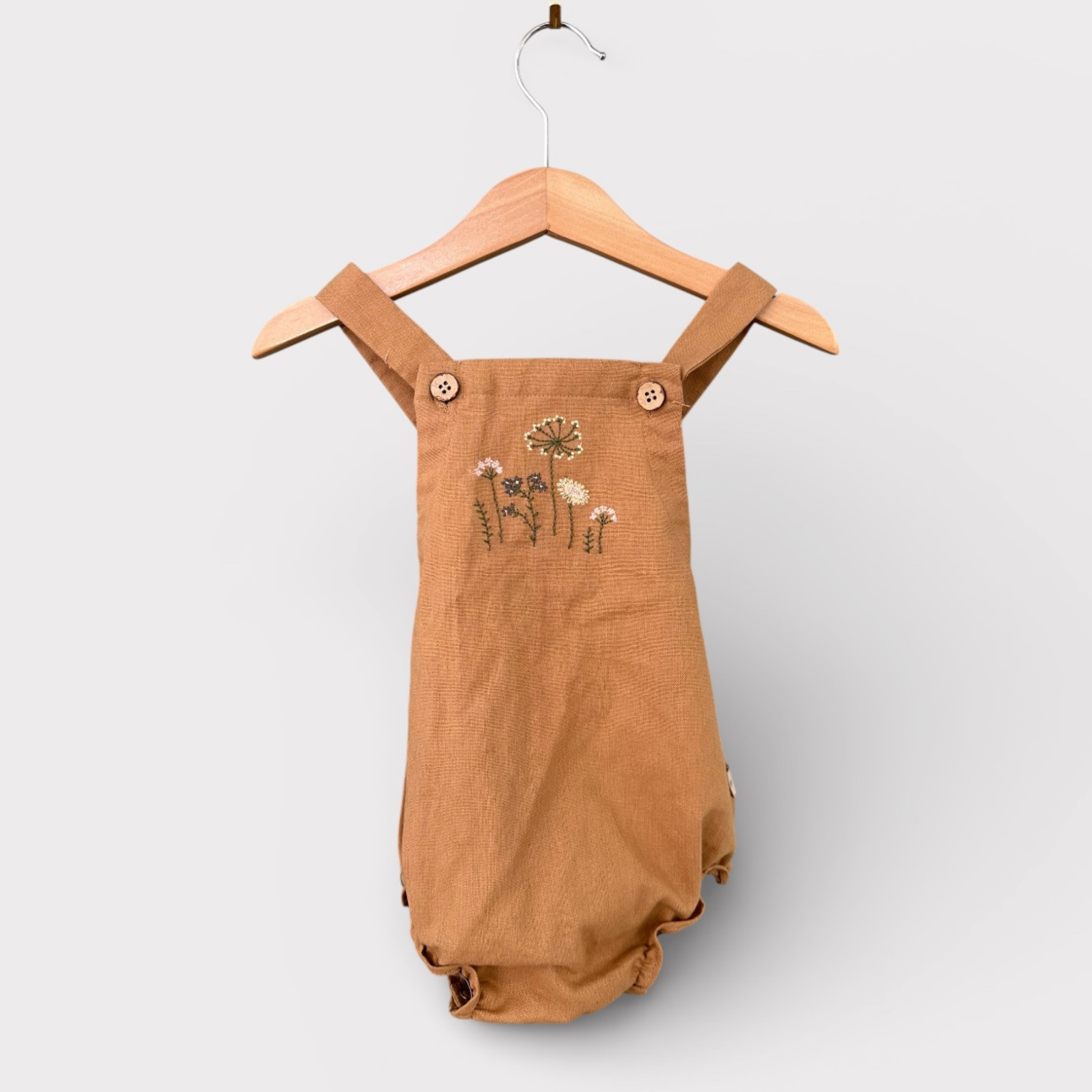 Barboteuse en lin | Wheat | 9 mois