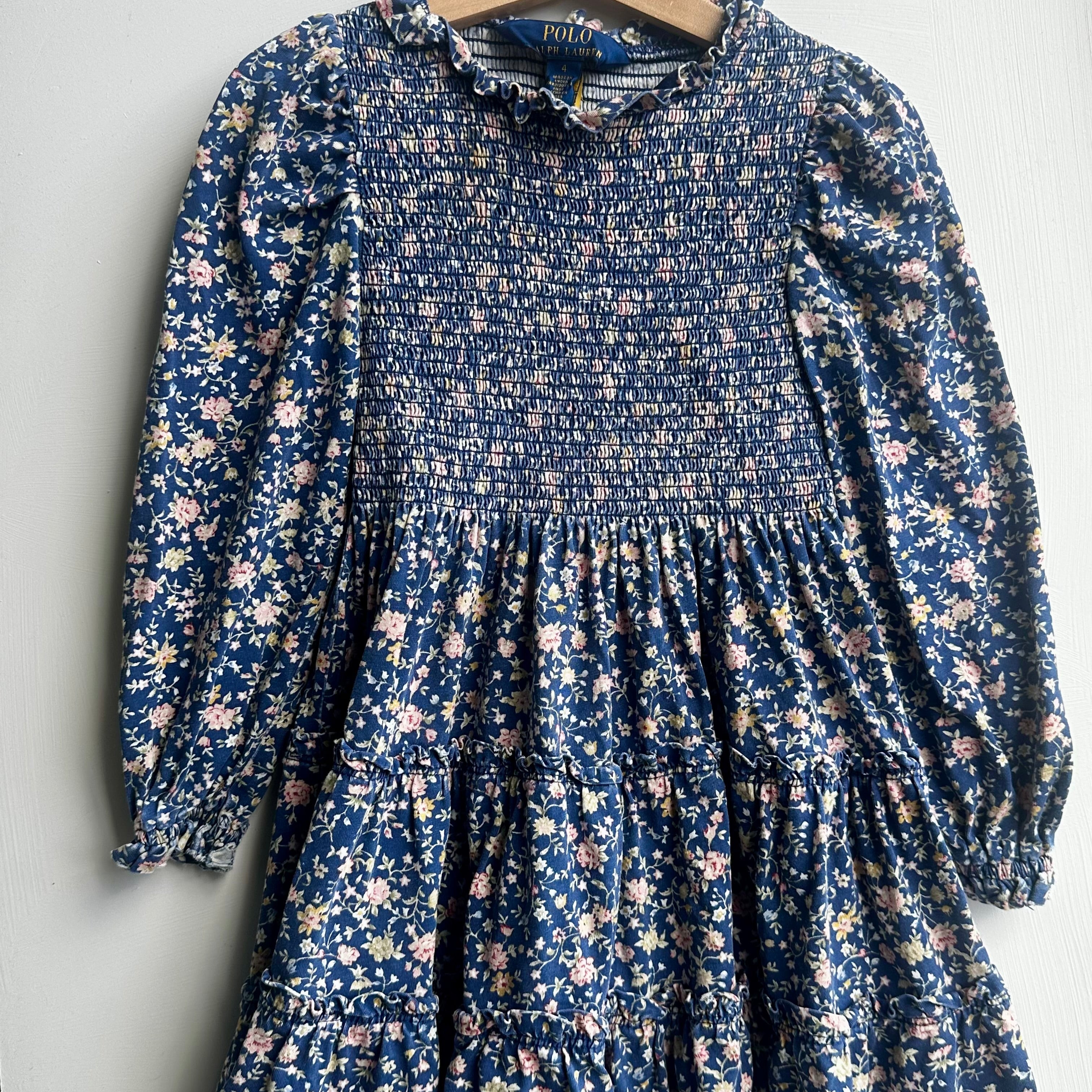 Robe fleurie Ralph Lauren 4 ans | seconde main