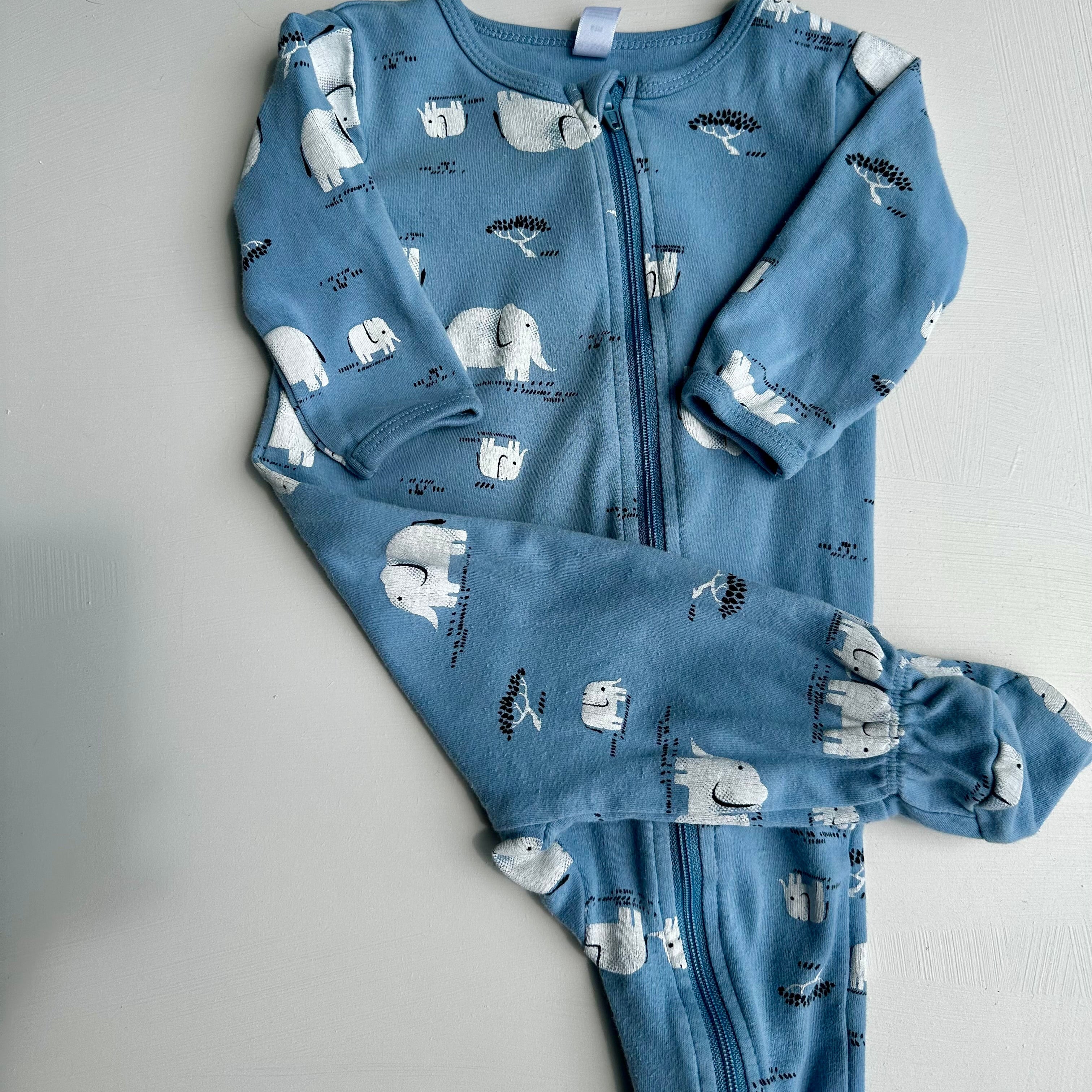 Pyjama Éléphants PL Baby 6 mois | Seconde main