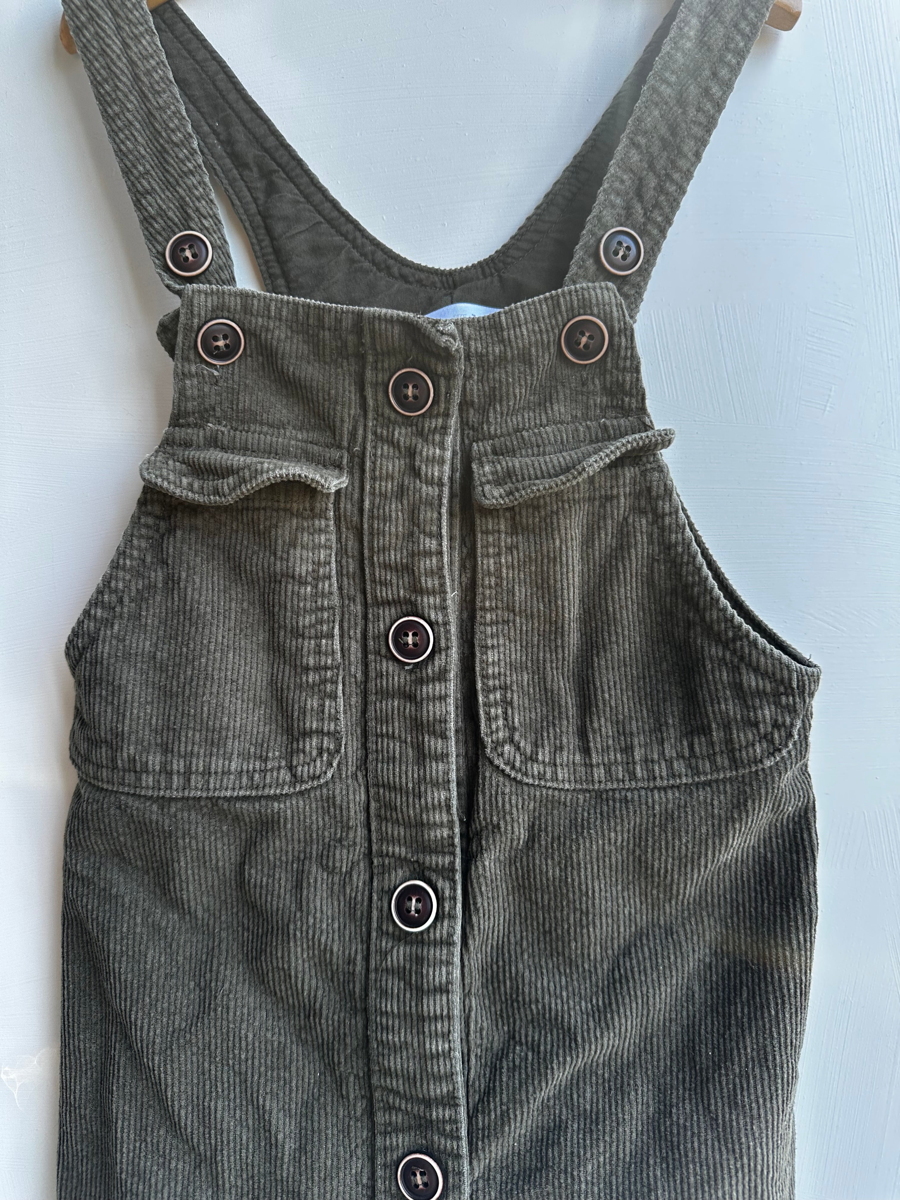 Robe verte Zara 7 ans| Seconde main