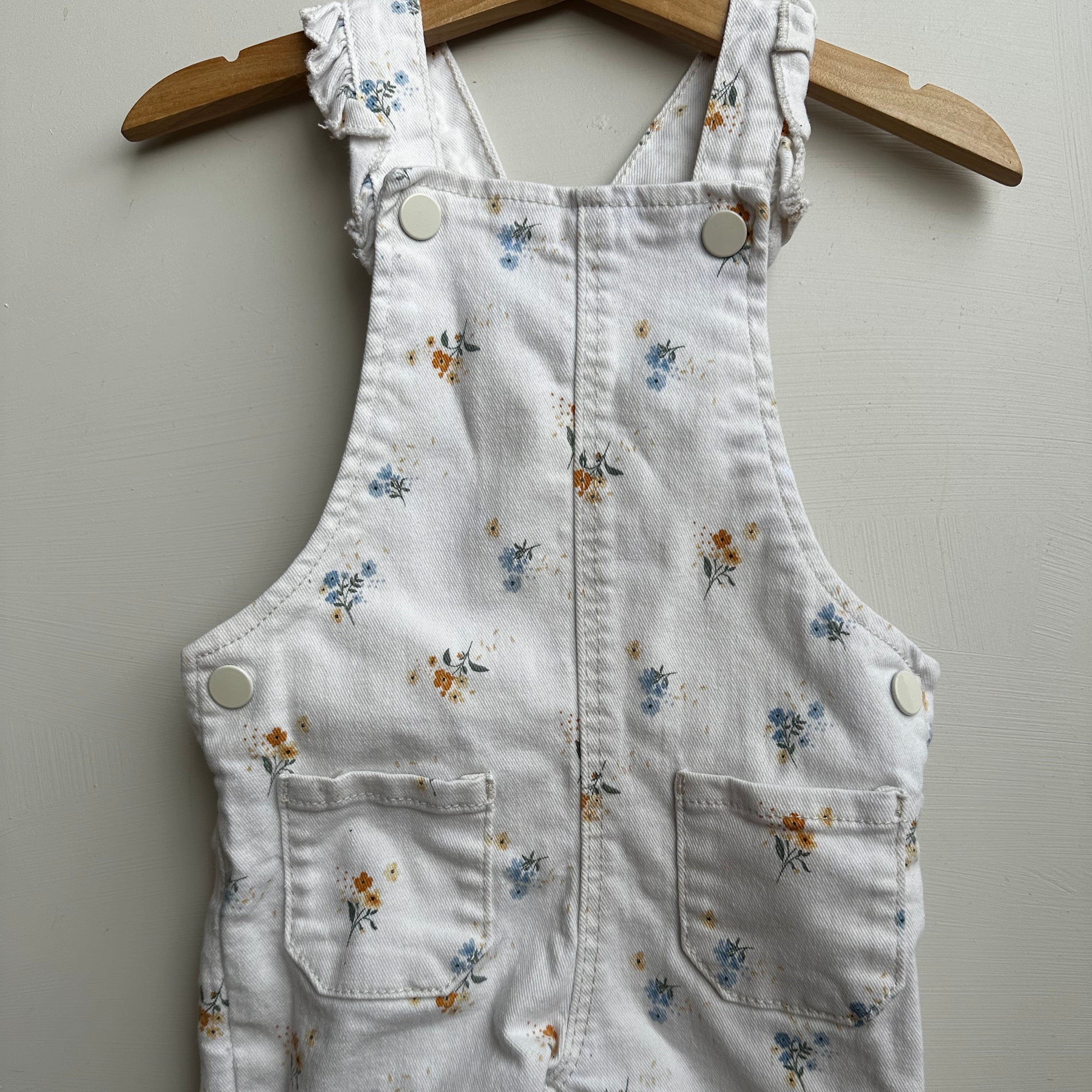 Salopette à fleurs Primark 9-12 mois | Seconde main