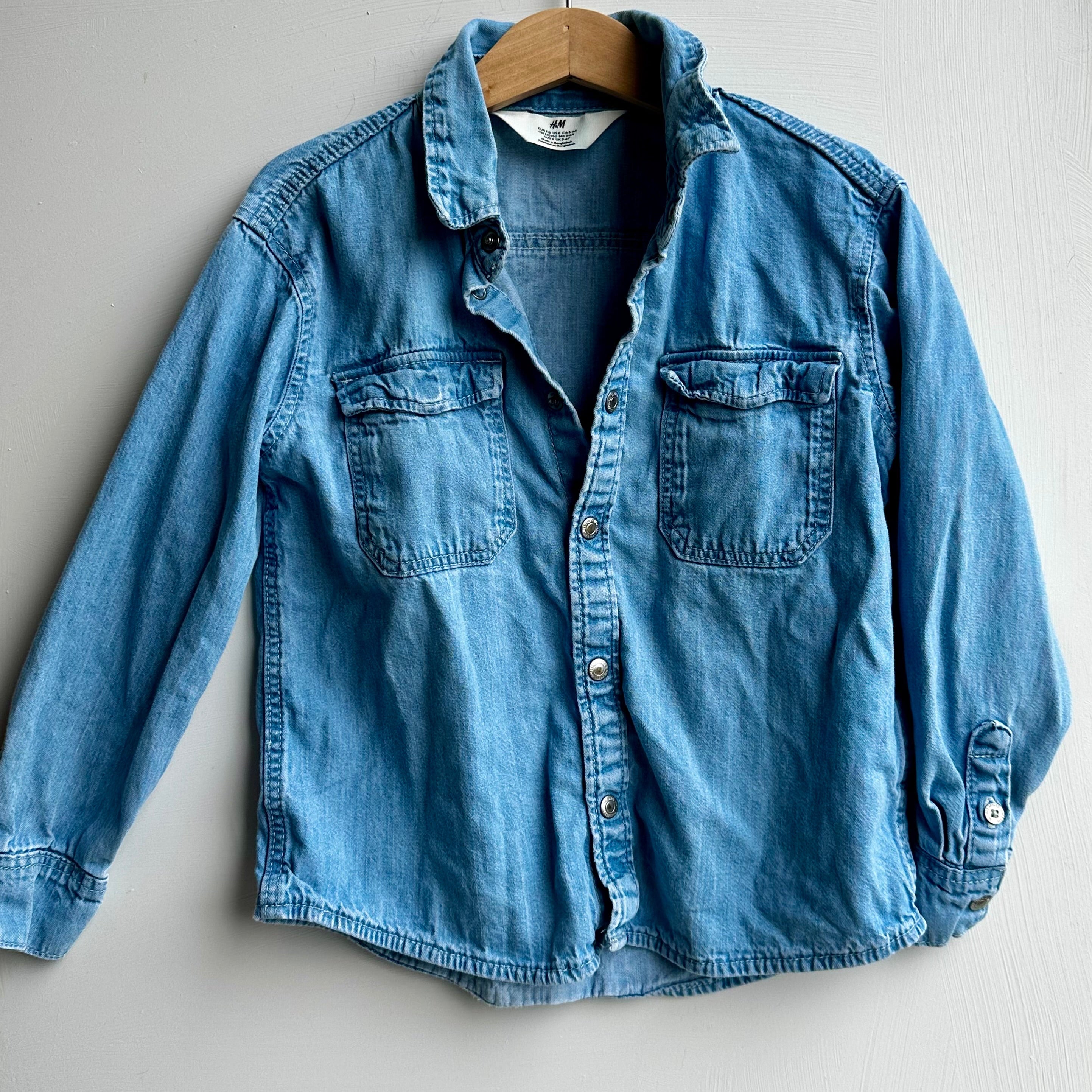 Chemise en jean H&M 5-6 ans | Seconde main