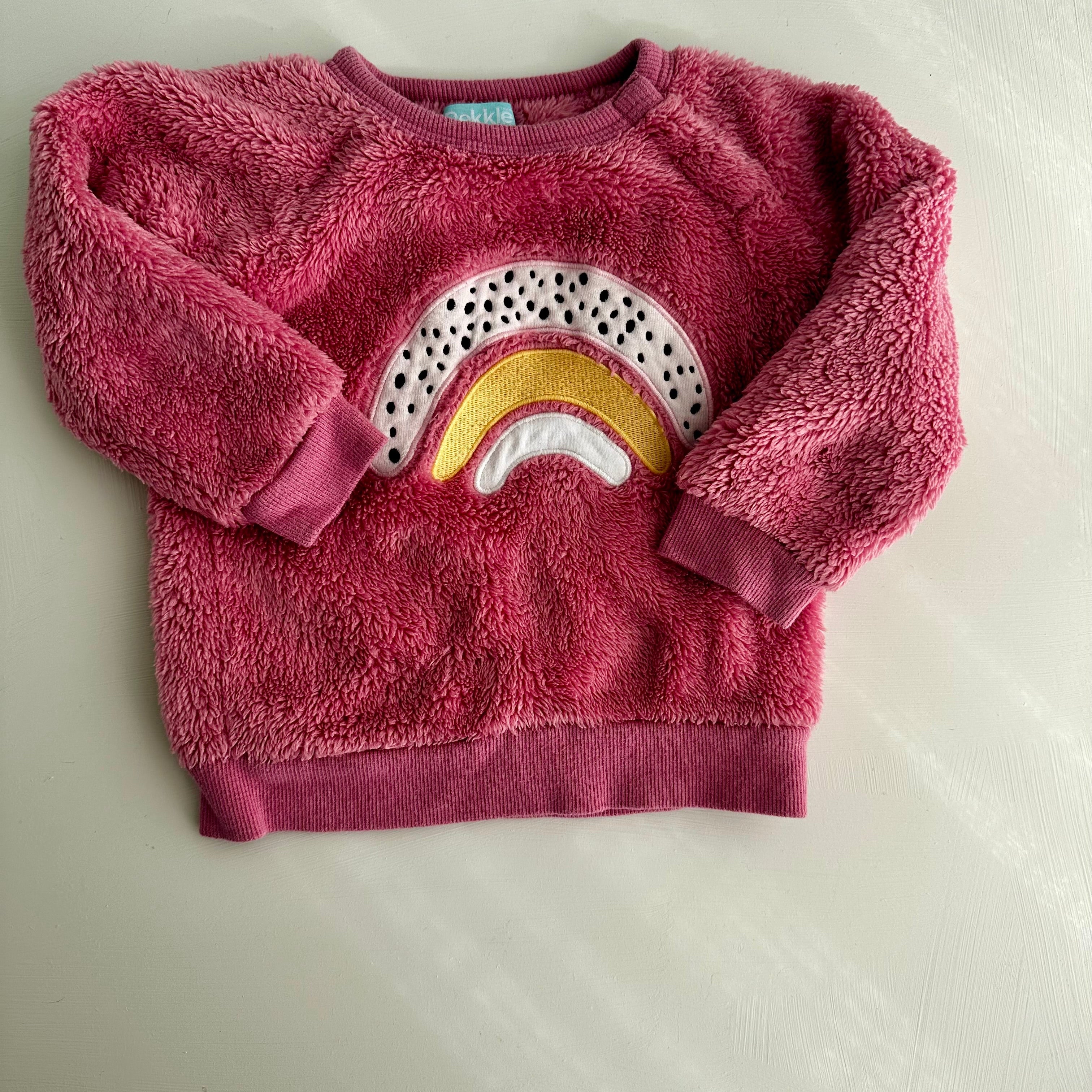 Pull arc-en-ciel Pekkle 18 mois | Seconde main