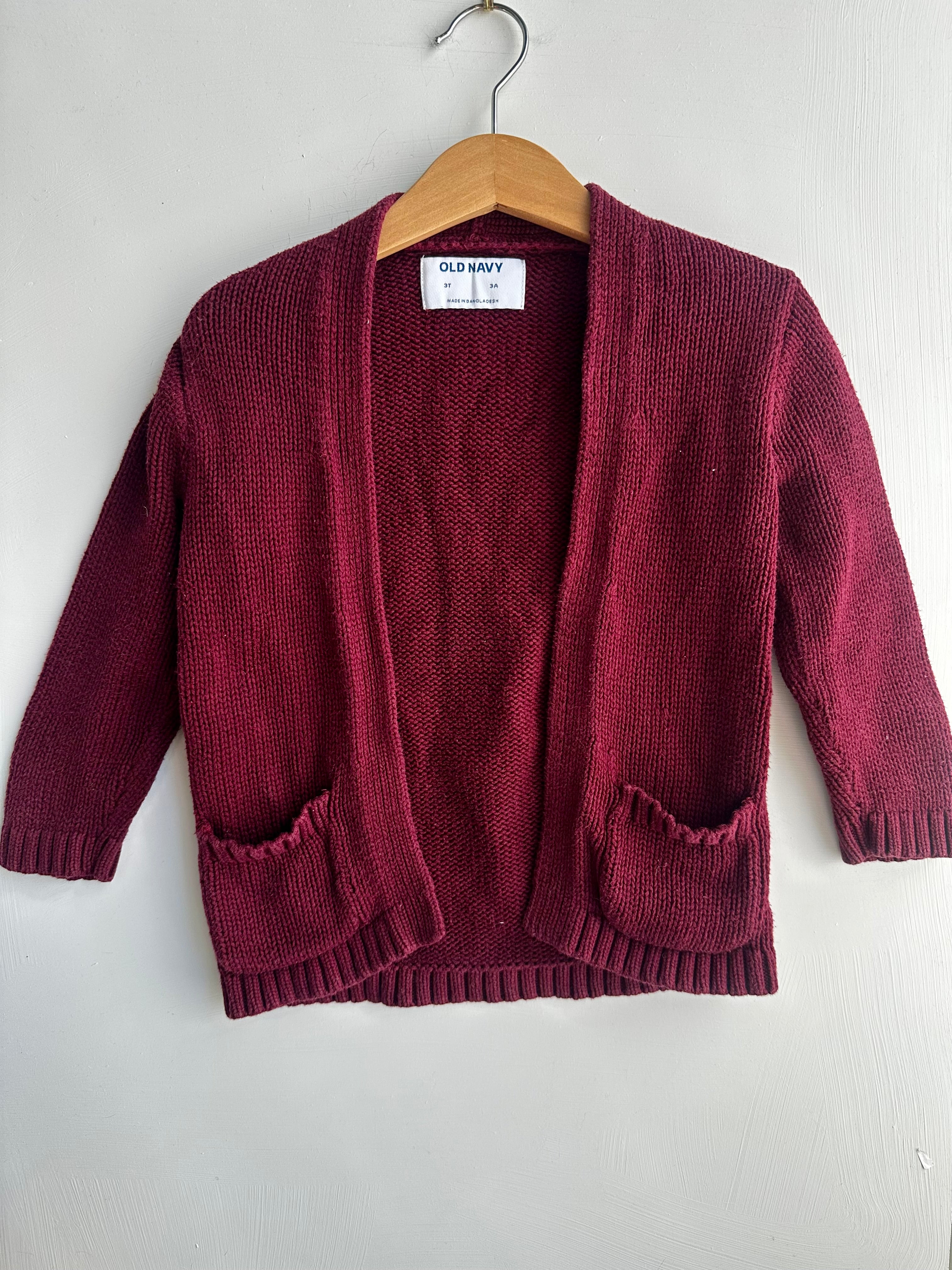 Veste bourgogne Old Navy 3 ans | Seconde main