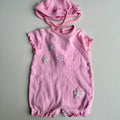 Ensemble rose coton Vintage 3 mois | Seconde main