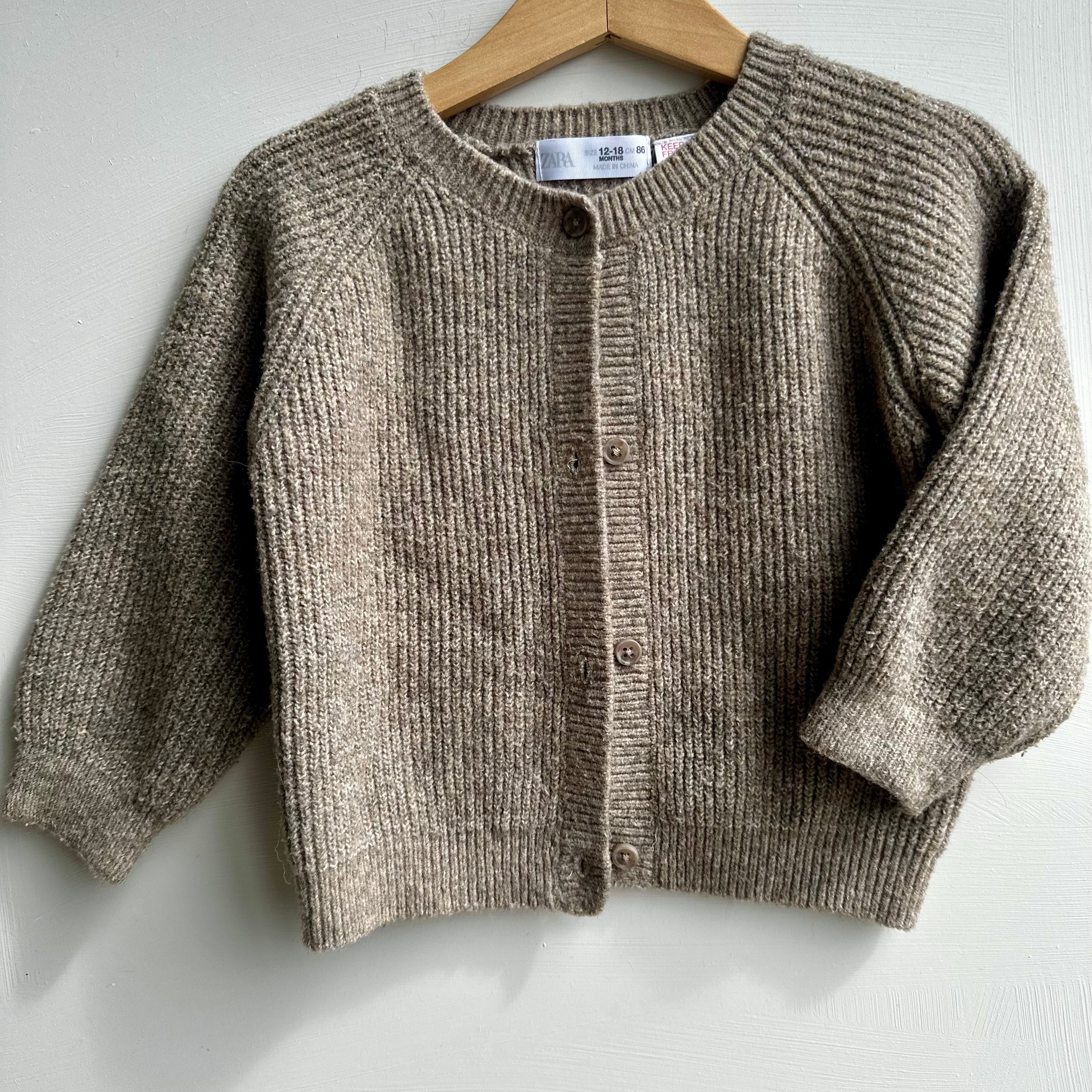 Cardigan Zara 12-18 mois | Seconde main (fait grand)