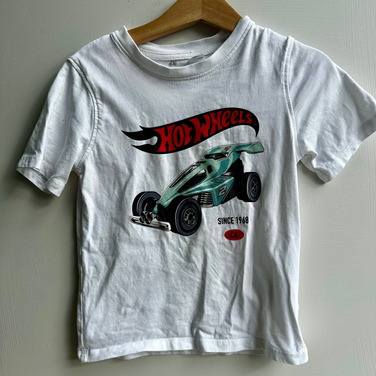 T-shirt Hot Wheels H&M 2-4 ans | Seconde main (mini imperfection*)