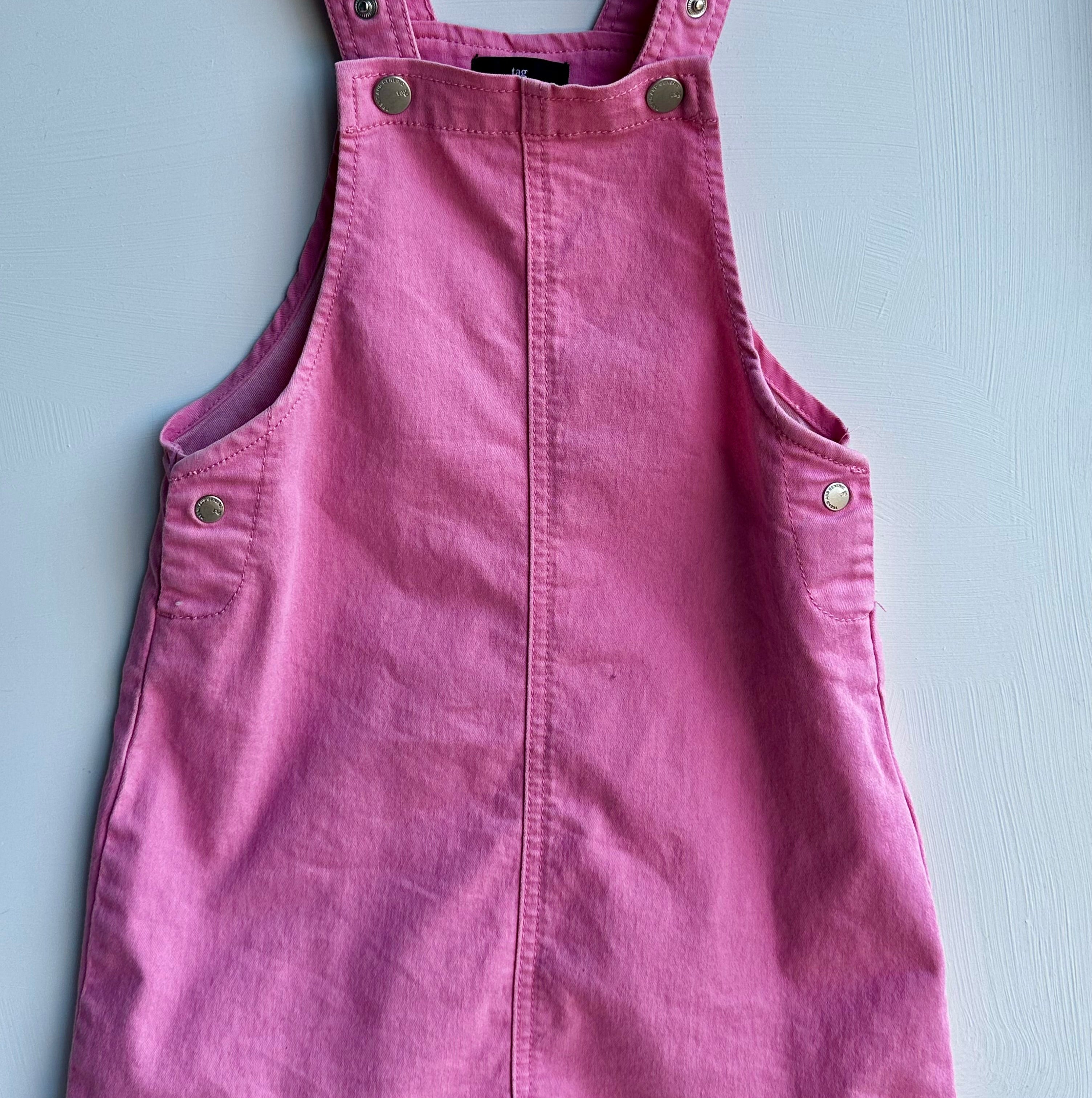 Robe en jean rose Tag 6 ans | Seconde main