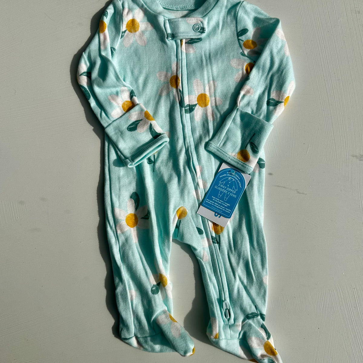 Pyjama fleurs Carter's 0 mois | Seconde main - NEUF