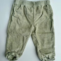 Pantalon vert sauge Kit+Pearl 12 mois | Seconde main