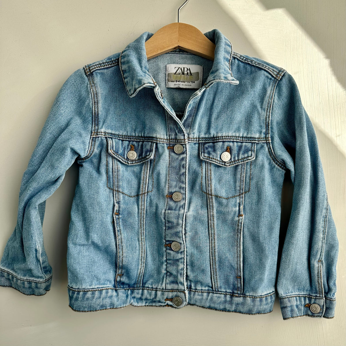 Veste en jean Zara 3-4 ans | Seconde main
