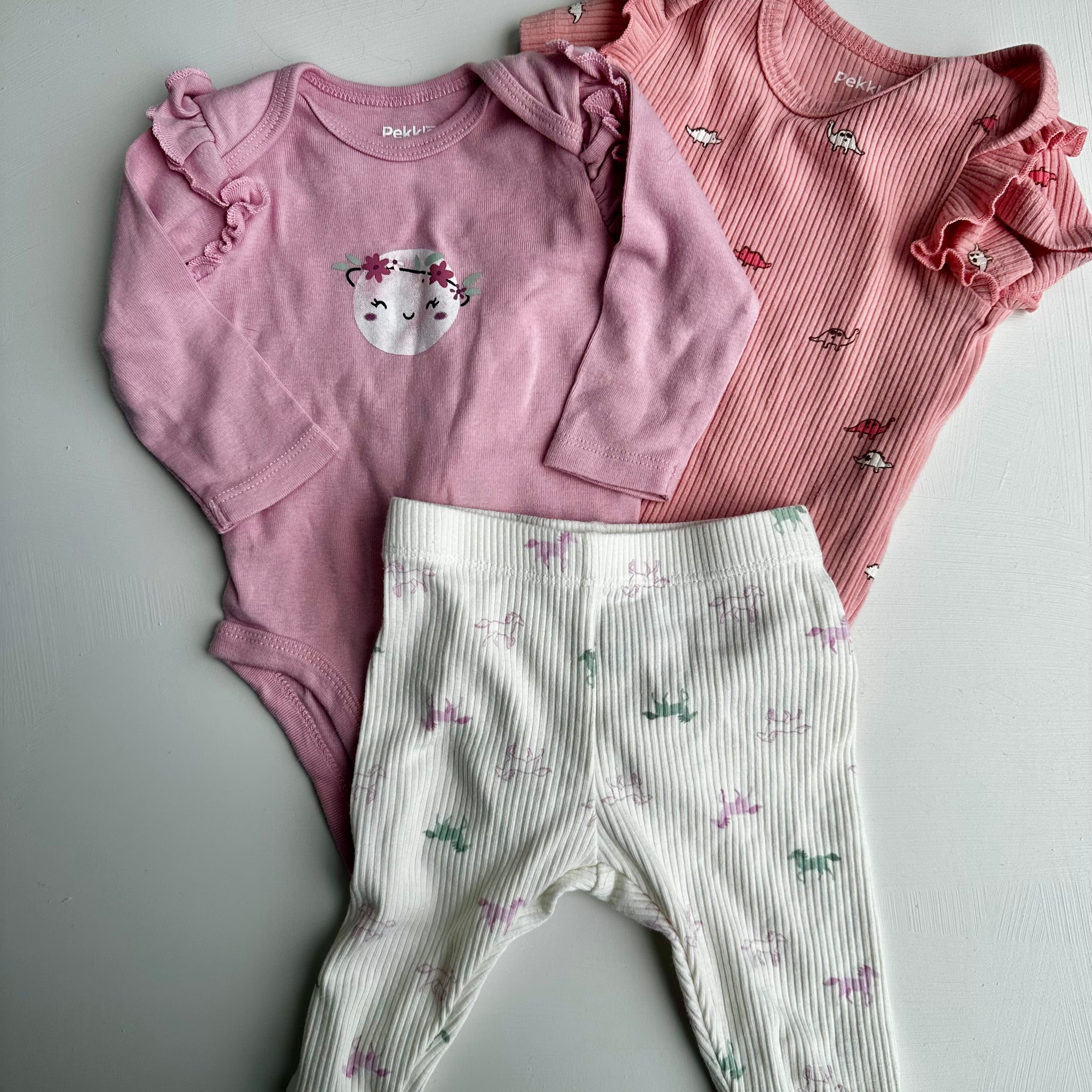 Ensemble 3 pièces Pekkle 3 mois | Seconde main