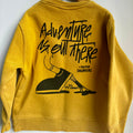 Crewneck jaune Zara 6 ans | Seconde main (légèrement mousseux)