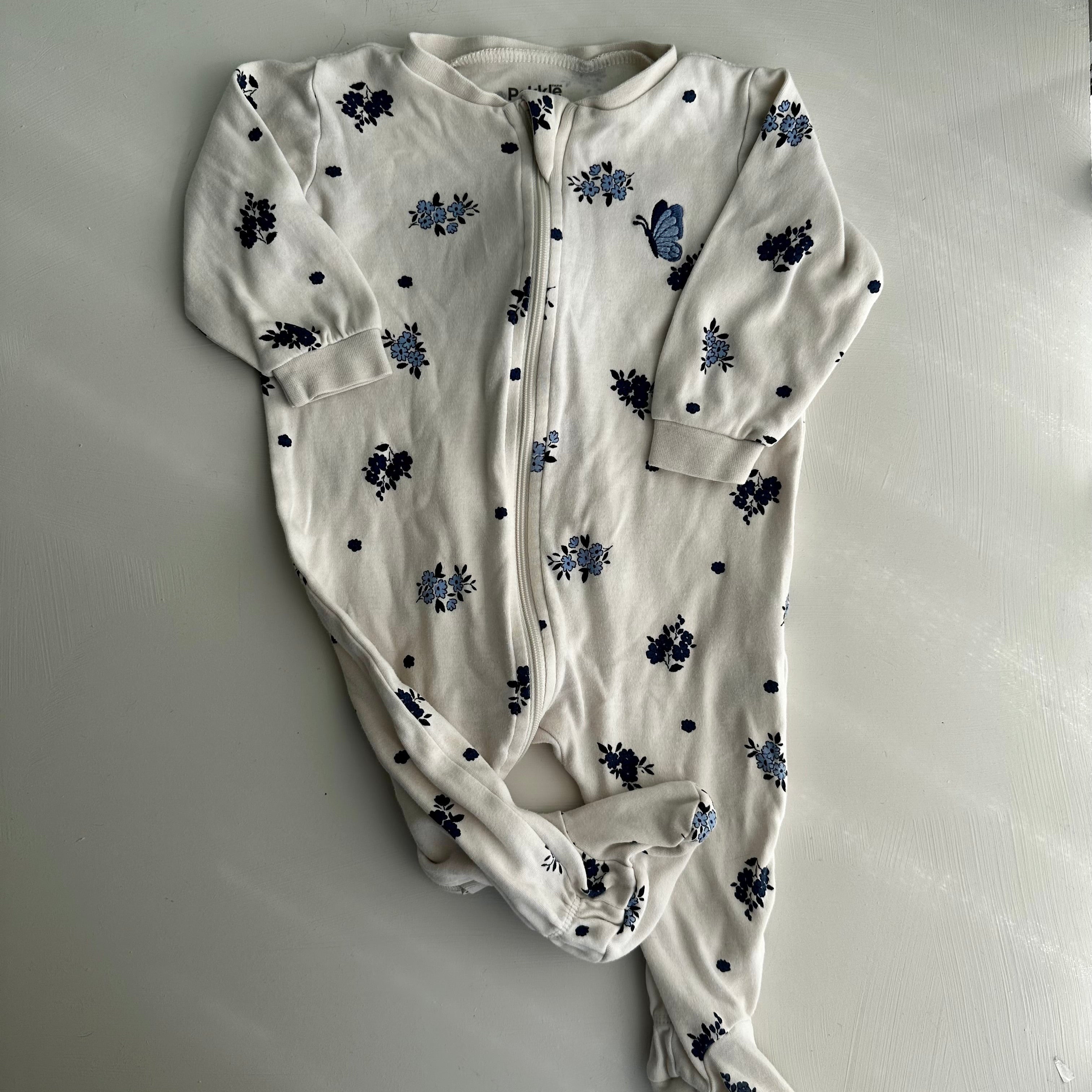 Pyjama Pekkle Papillons Pekkle 6-9 mois | Seconde main | (mini imperfection*)