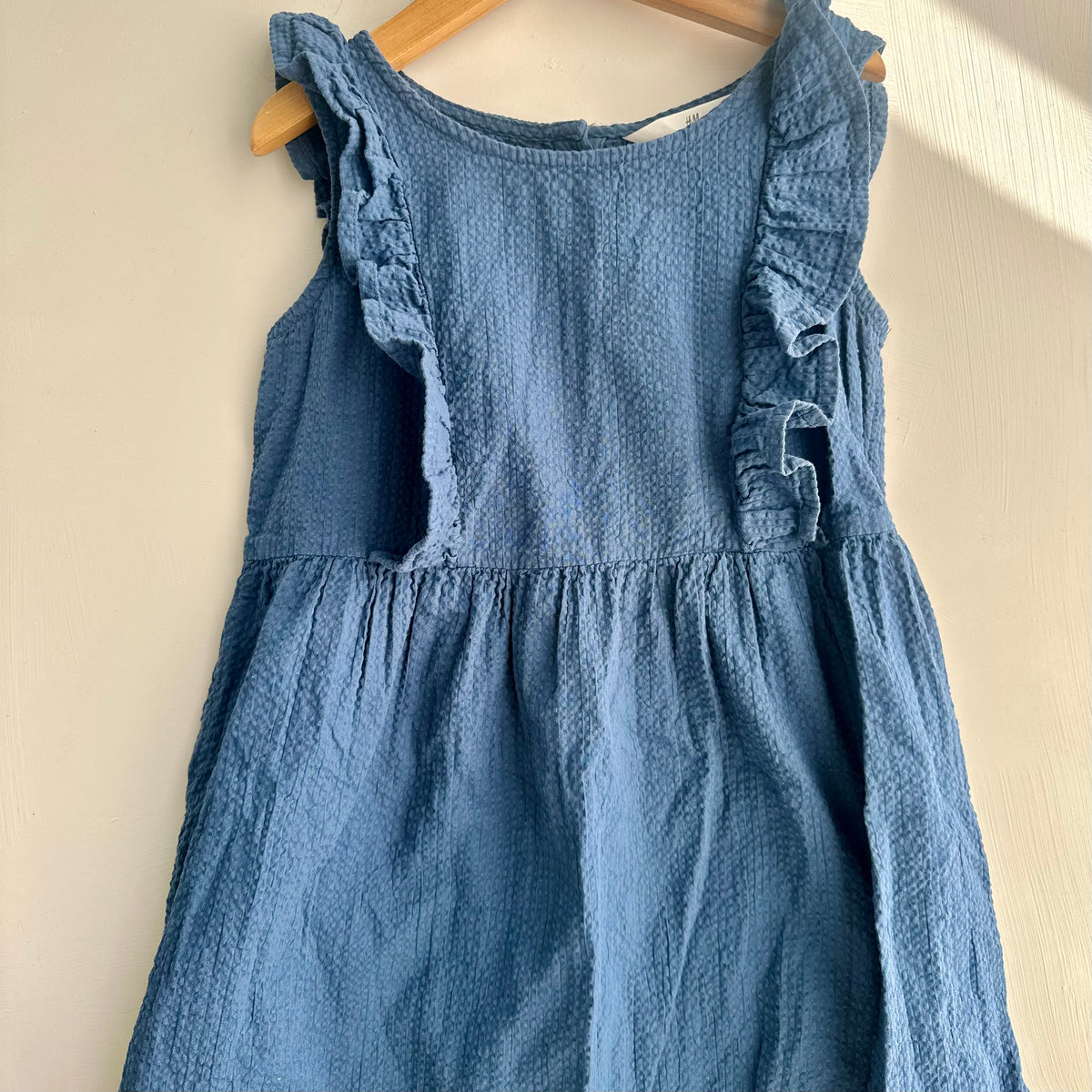 Robe gaufrée H&M 6-7 ans | Seconde main
