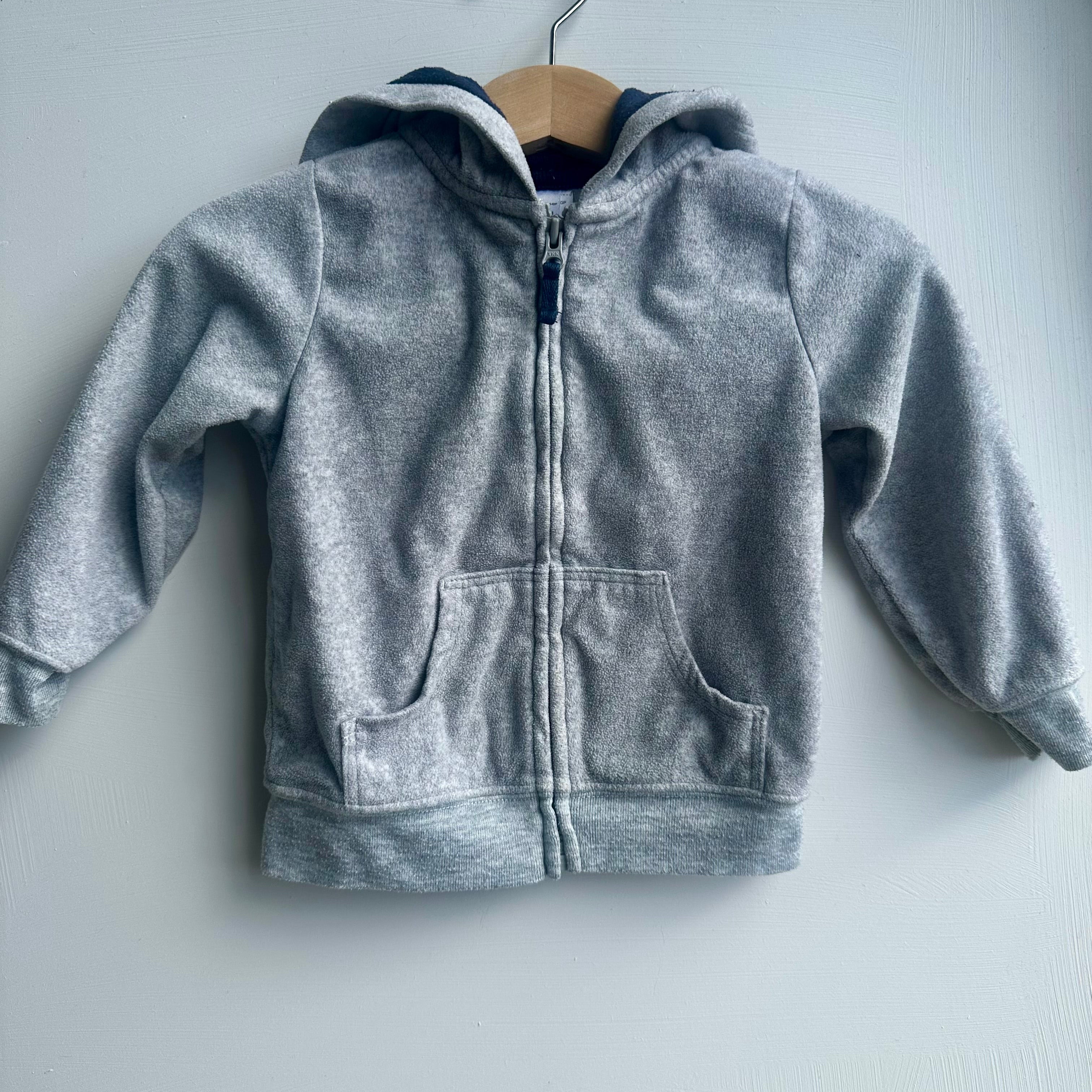 Veste polar grise 18 mois Carter’s | seconde main