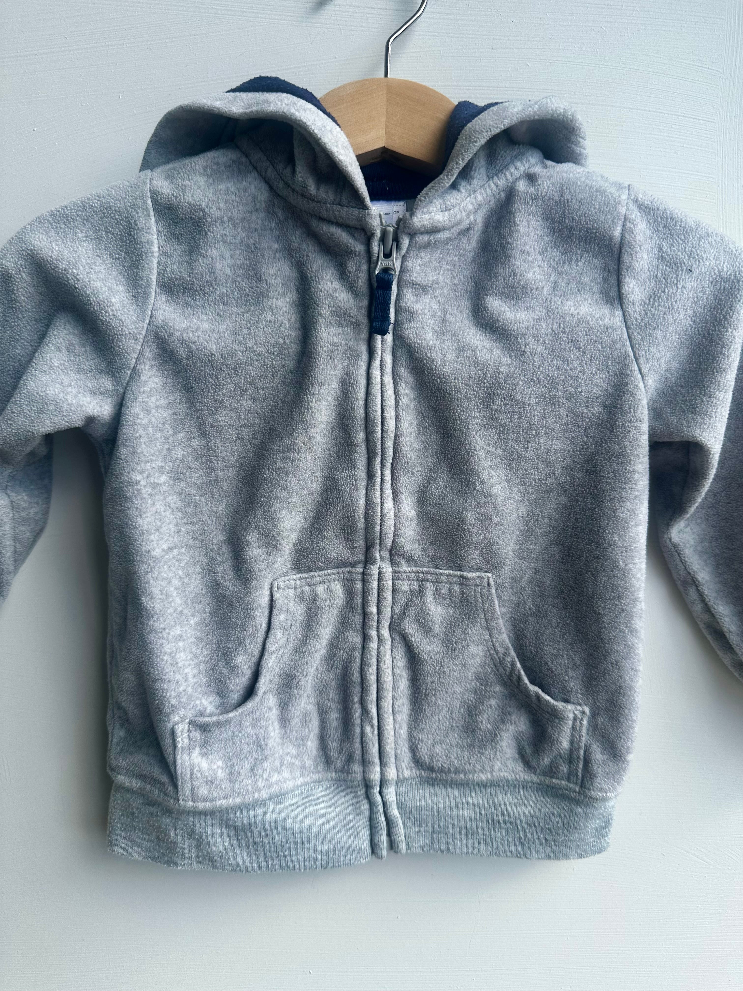 Veste polar grise 18 mois Carter’s | seconde main