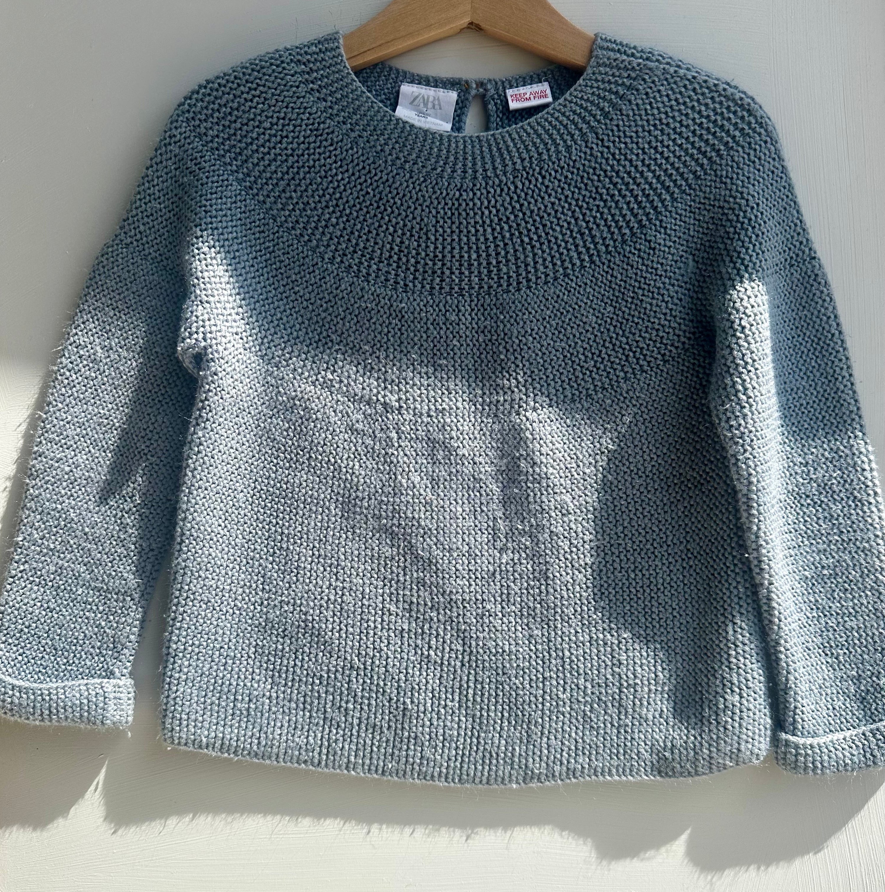 Pull tricot 3-4 ans Zara | seconde main (mini imperfection*)