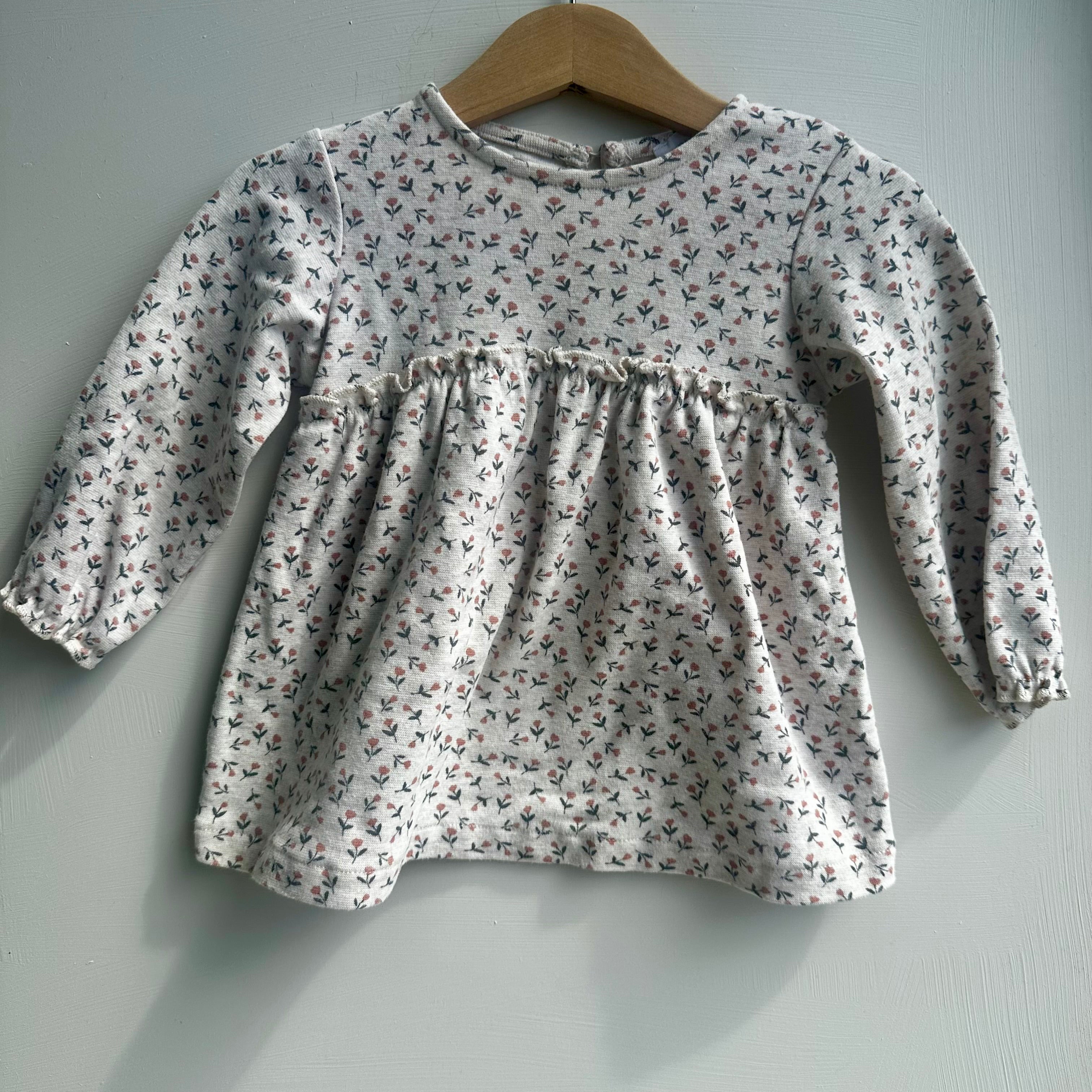 Robe fleurs Zara 9-12 mois | seconde main