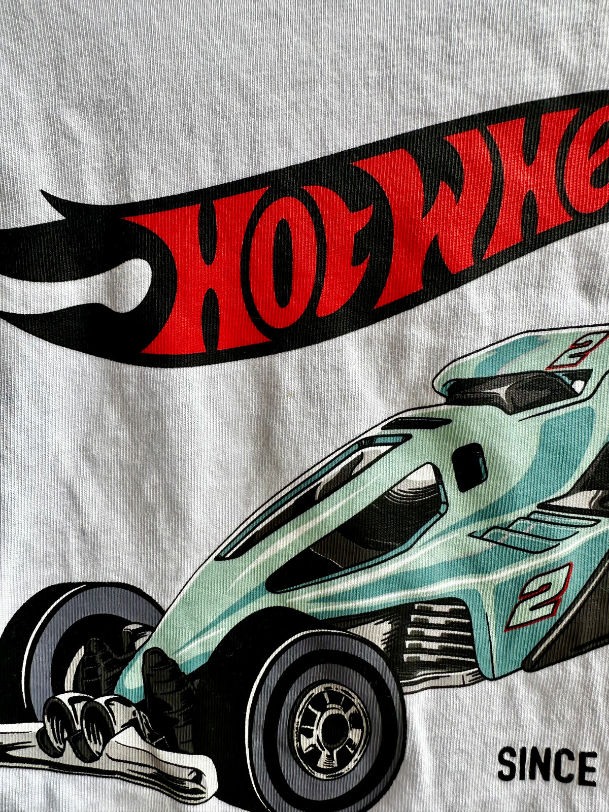 T-shirt Hot Wheels H&M 2-4 ans | Seconde main (mini imperfection*)