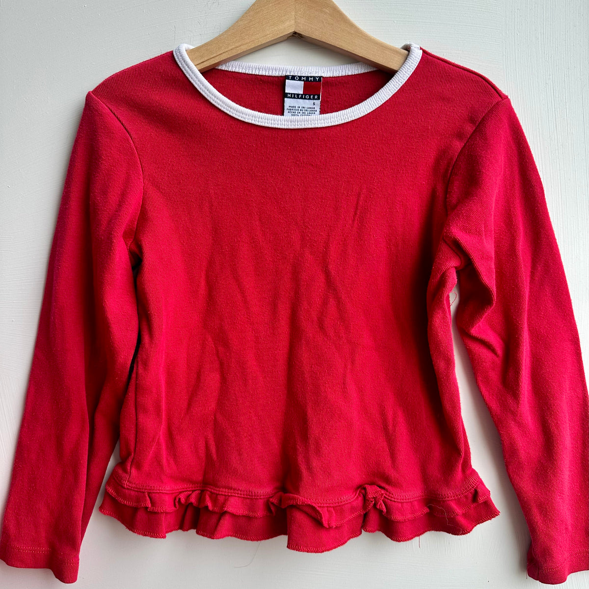 Chandail rouge Tommy Hilfiger 5 ans | Seconde main