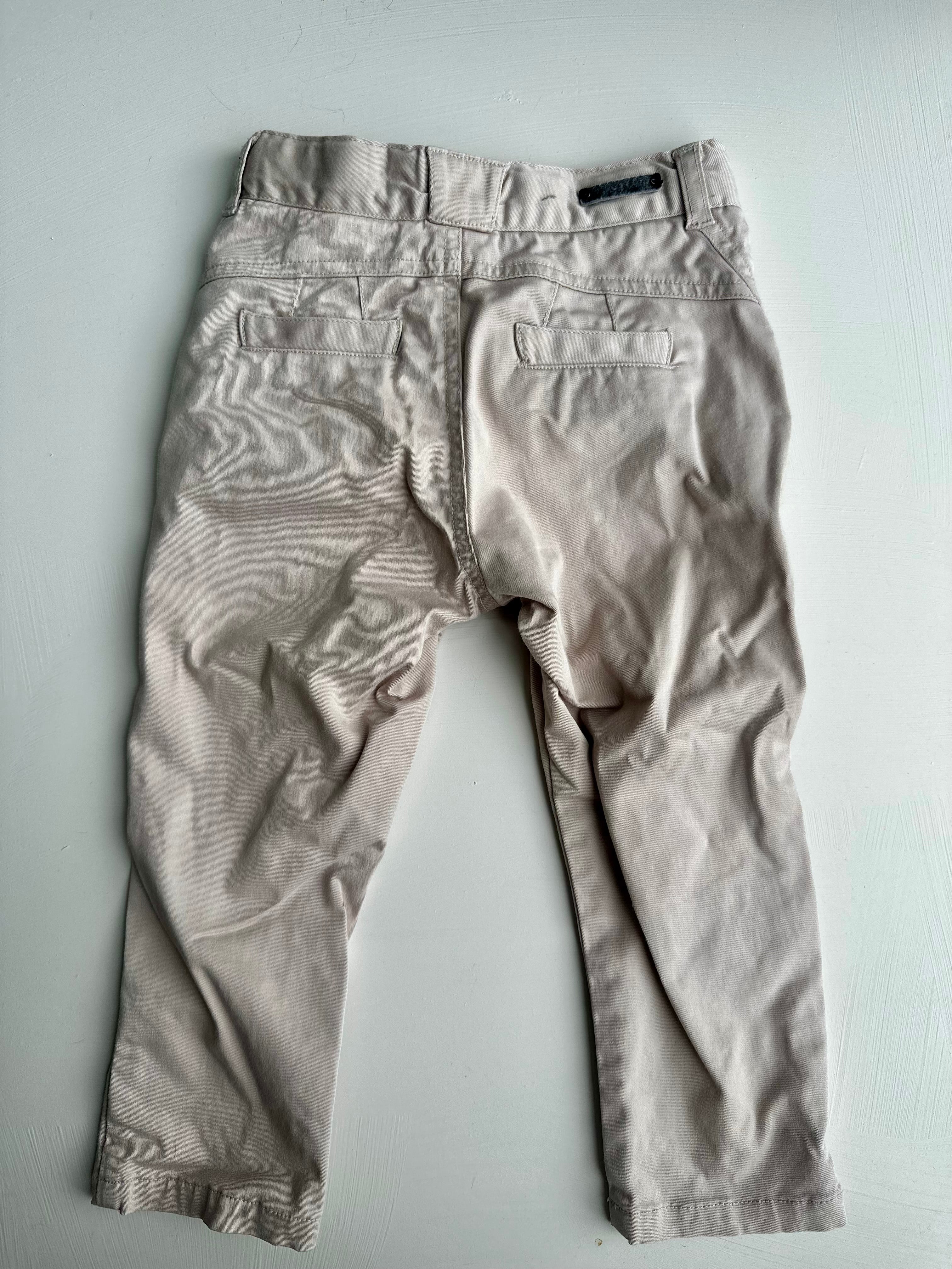 Pantalon droit beige 3 ans | Seconde main