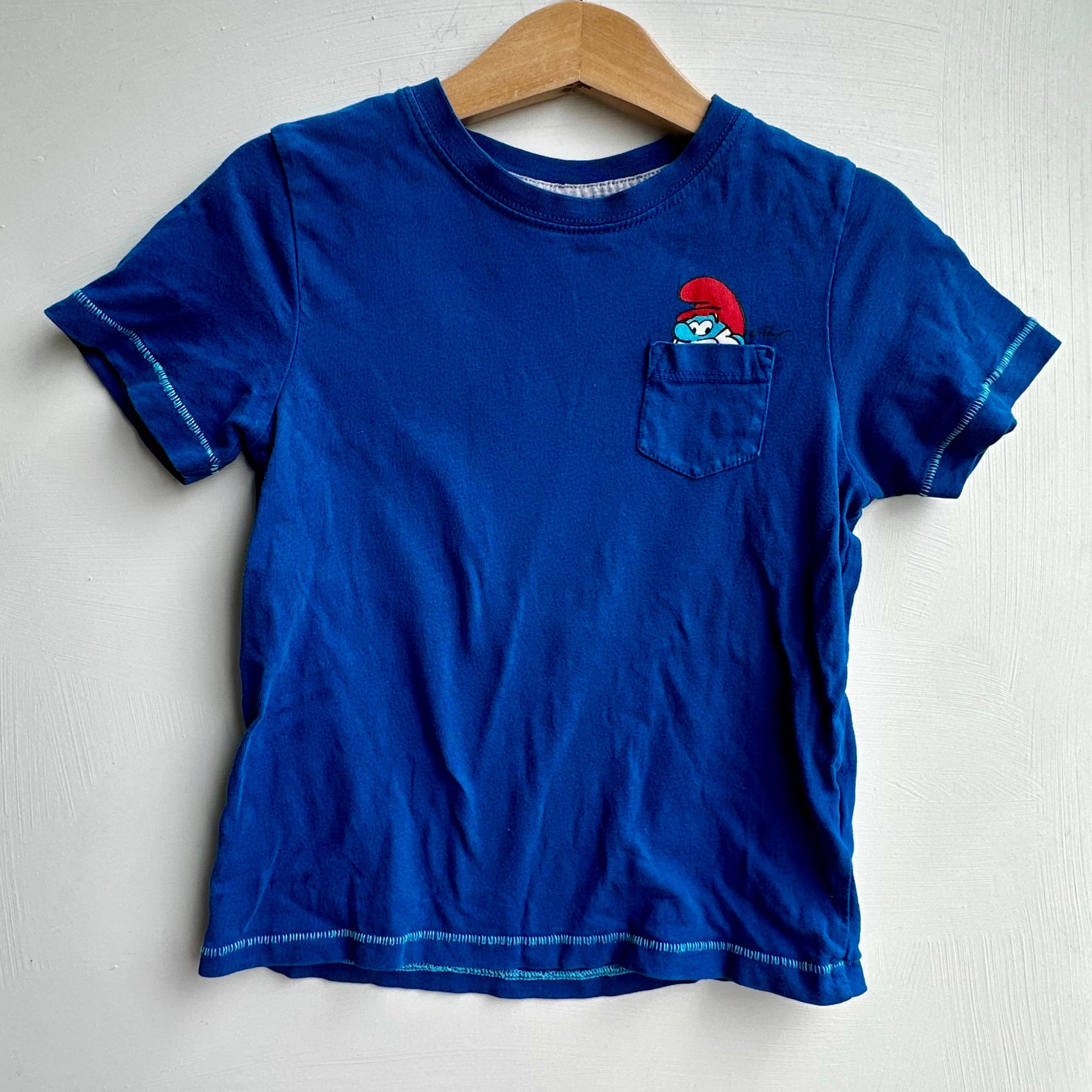 T-shirt schtroumpf Disney 2-3-4 ans | Seconde main