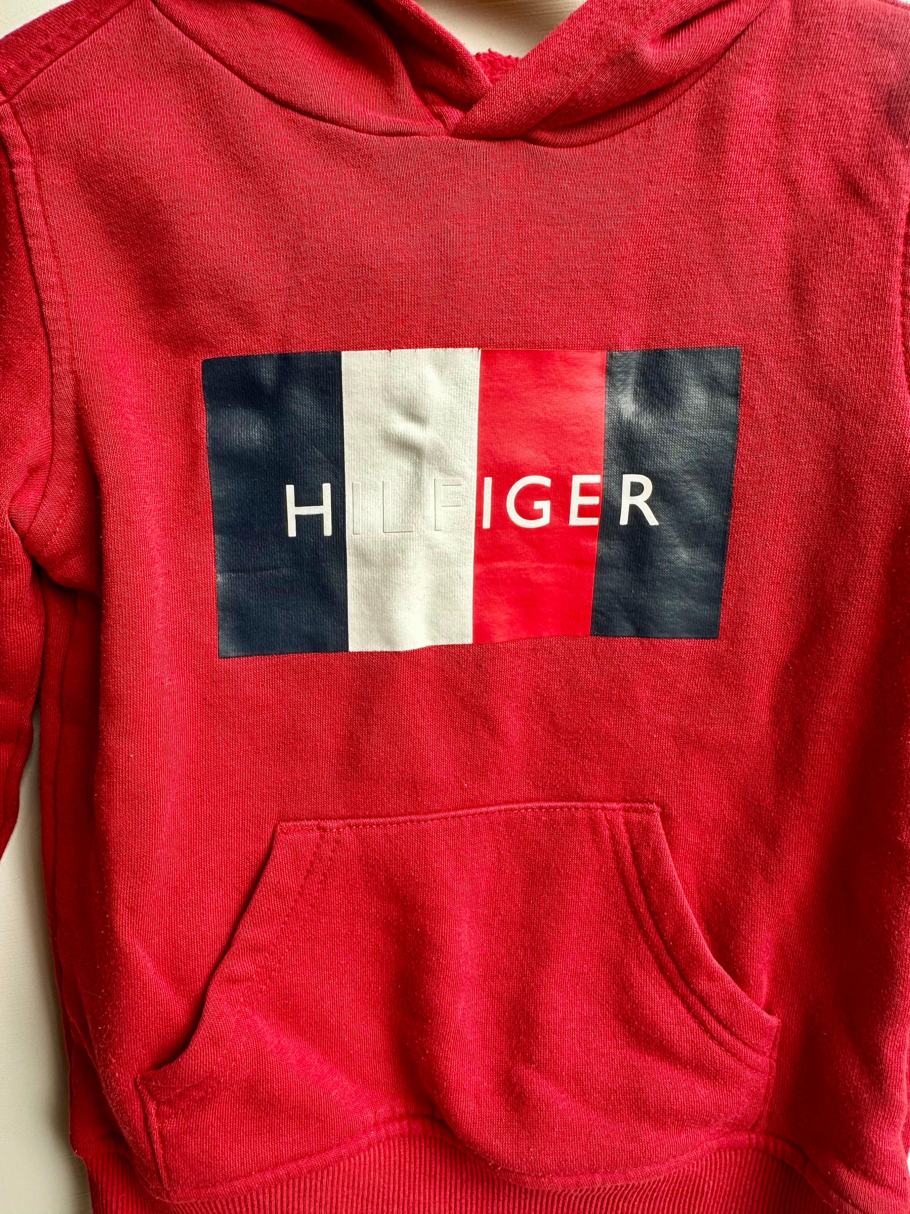 Pull rouge Tommy Hilfiger 4 ans | Seconde main