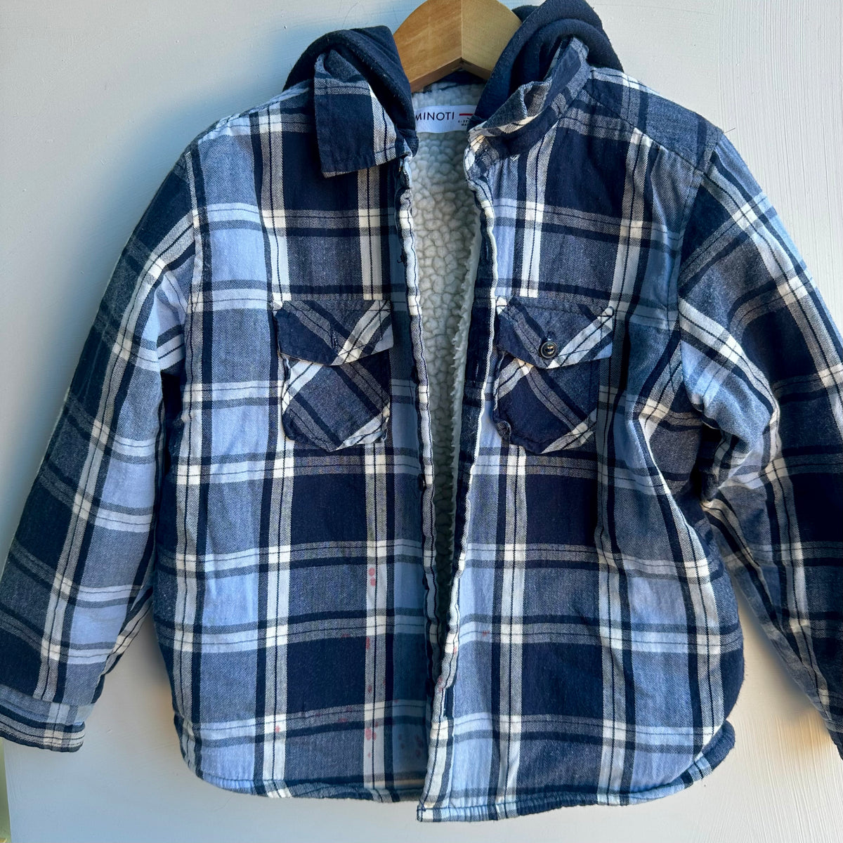 Veste intérieur sherpa Minoto 4-5 ans | Seconde main (Imparfait*)