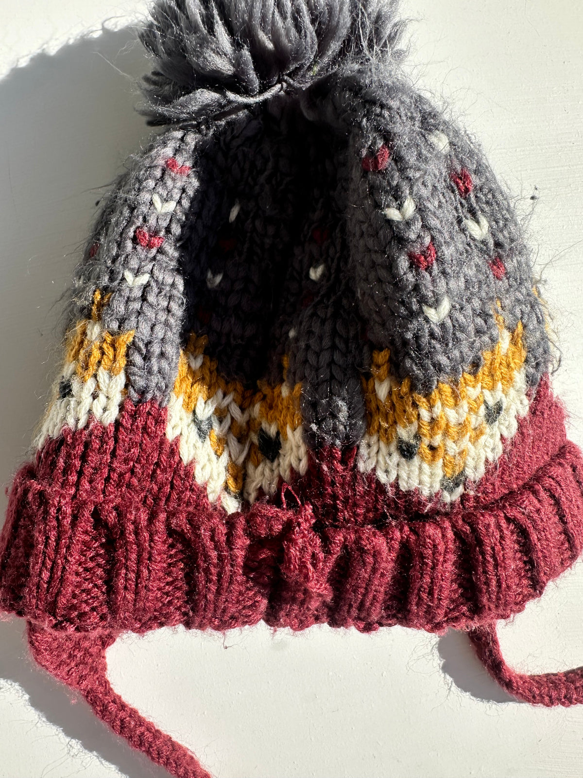 Tuque renard Zara 0-12 mois | Seconde main (*Petite maille à l'arrière)