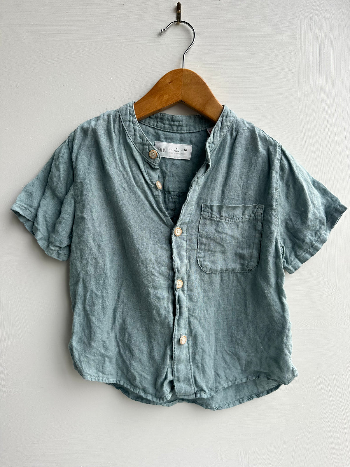 Chemise lin Zara 3 ans | Seconde main