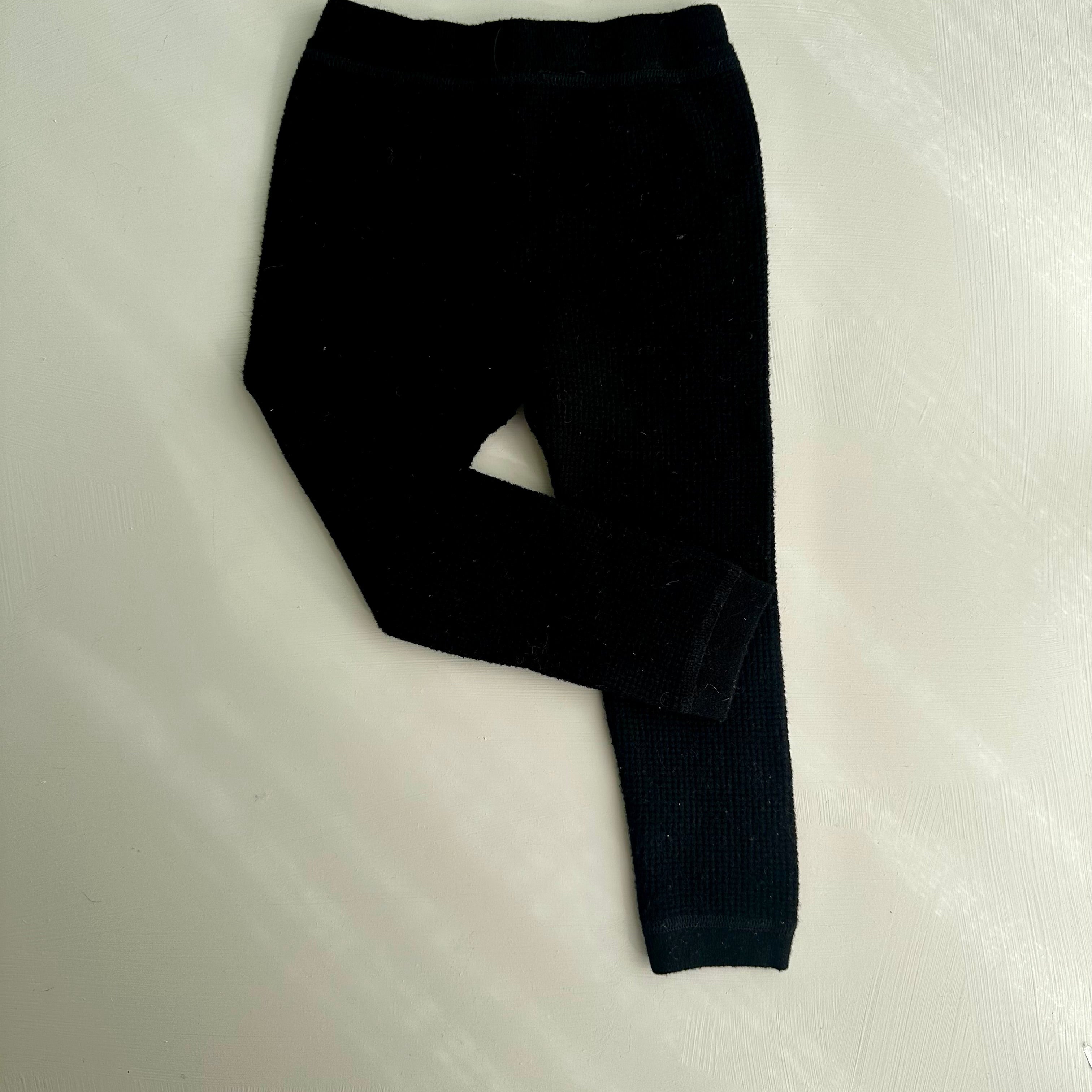 Legging noir Zara 18-24 mois | Seconde main | (mousseux)