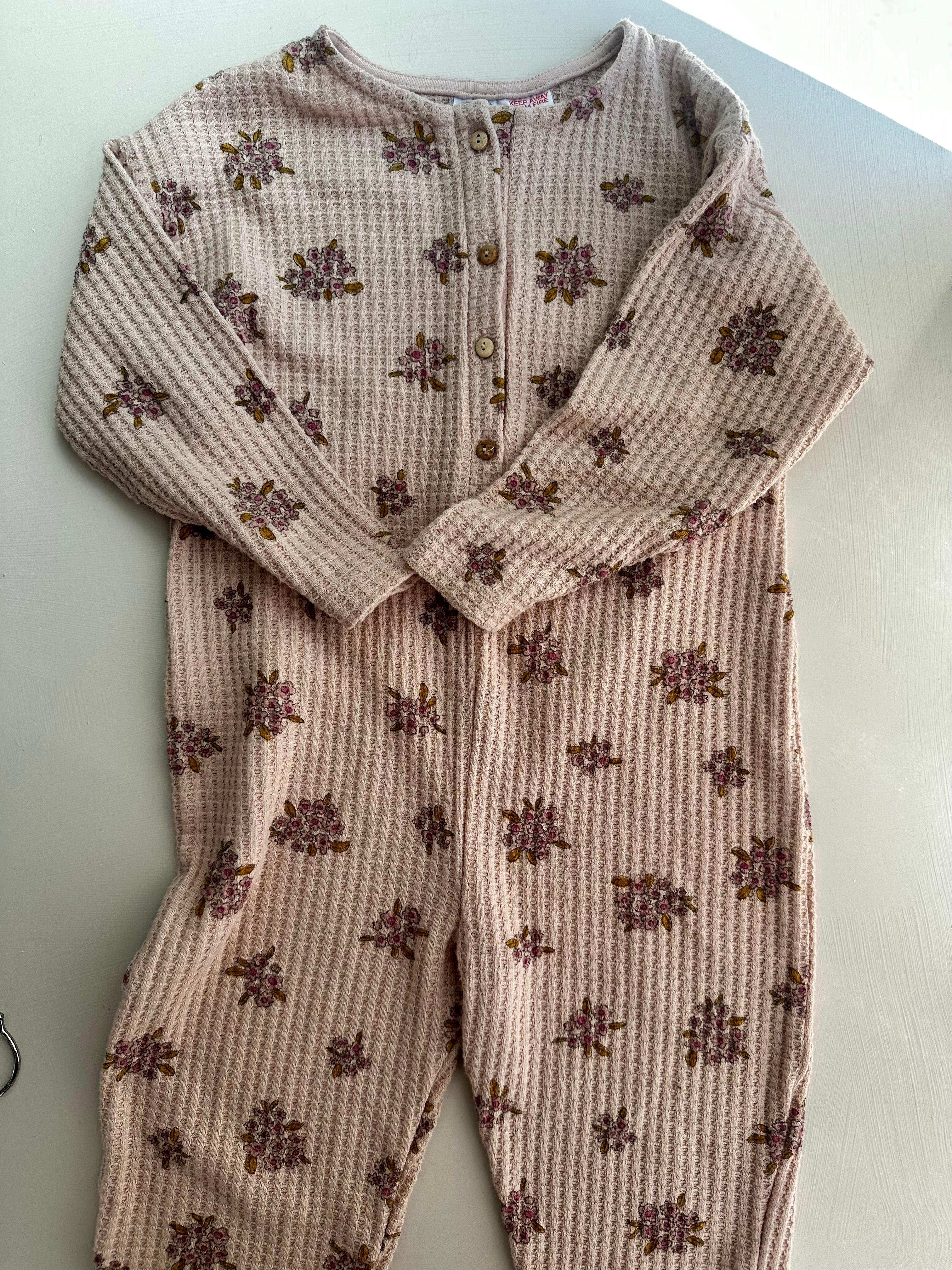 Ensemble long gaufré Zara 4 ans | Seconde main