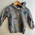 Pull à capuchon construction Carter’s 18 mois | Seconde main