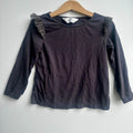 Chandail noir et léopard H&M 2-4 ans | Seconde main