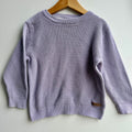 Pull tricot mauve H&M 2-4 ans | Seconde main