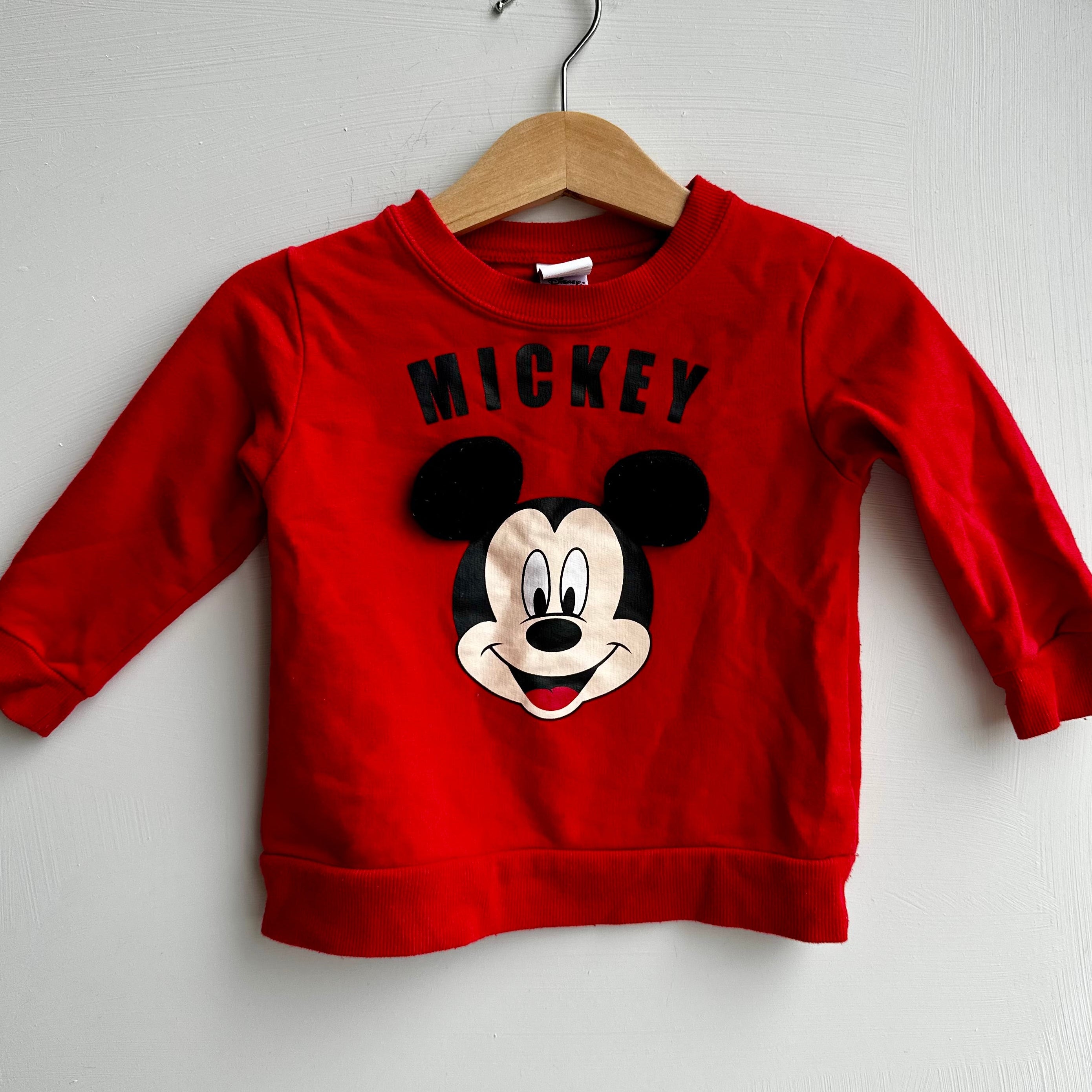 Pull Rouge Mickey H&M* Disney 12-18 mois | Seconde main