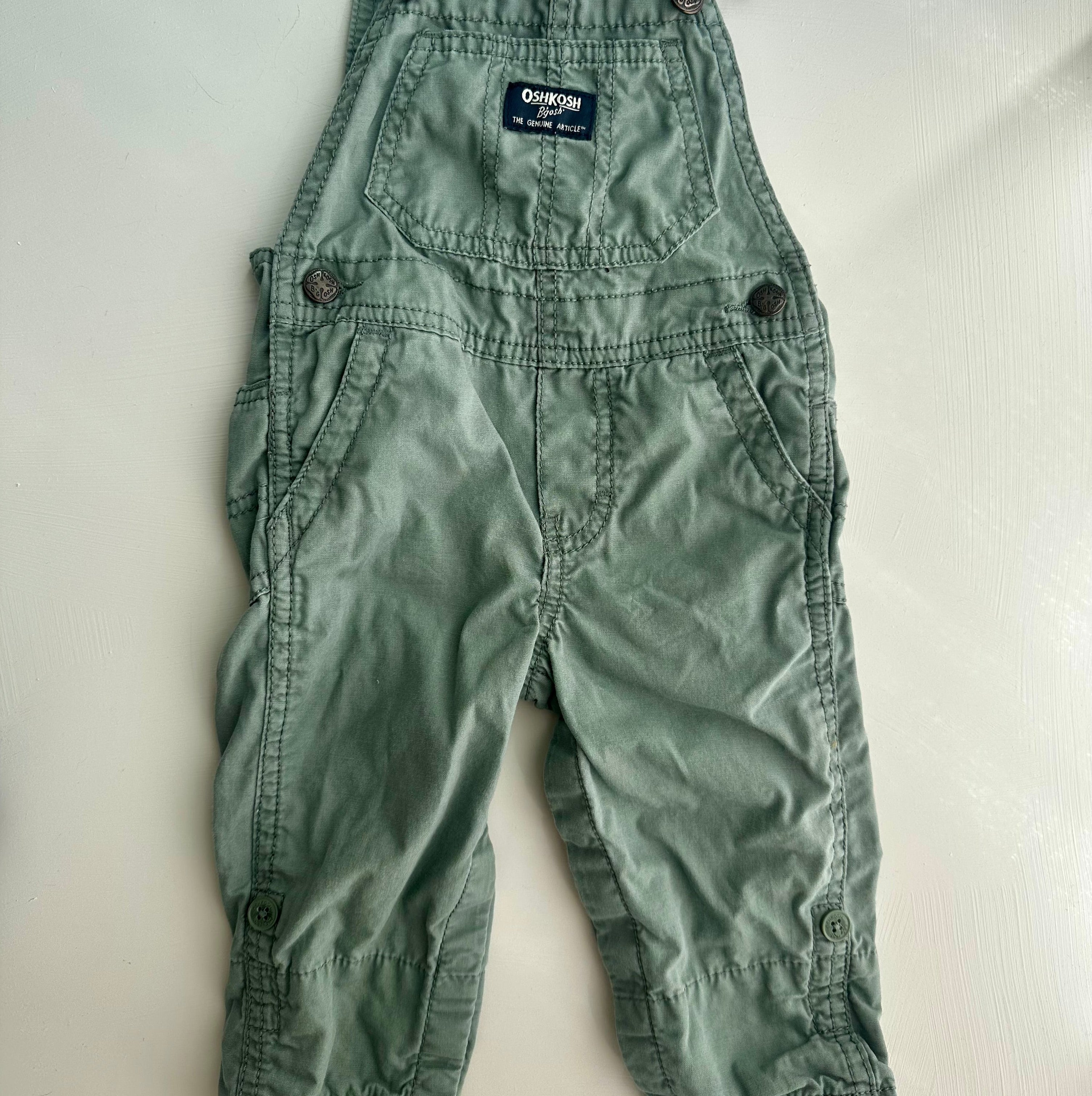 Salopette légère Sauge B’gosh 12 mois | Seconde main