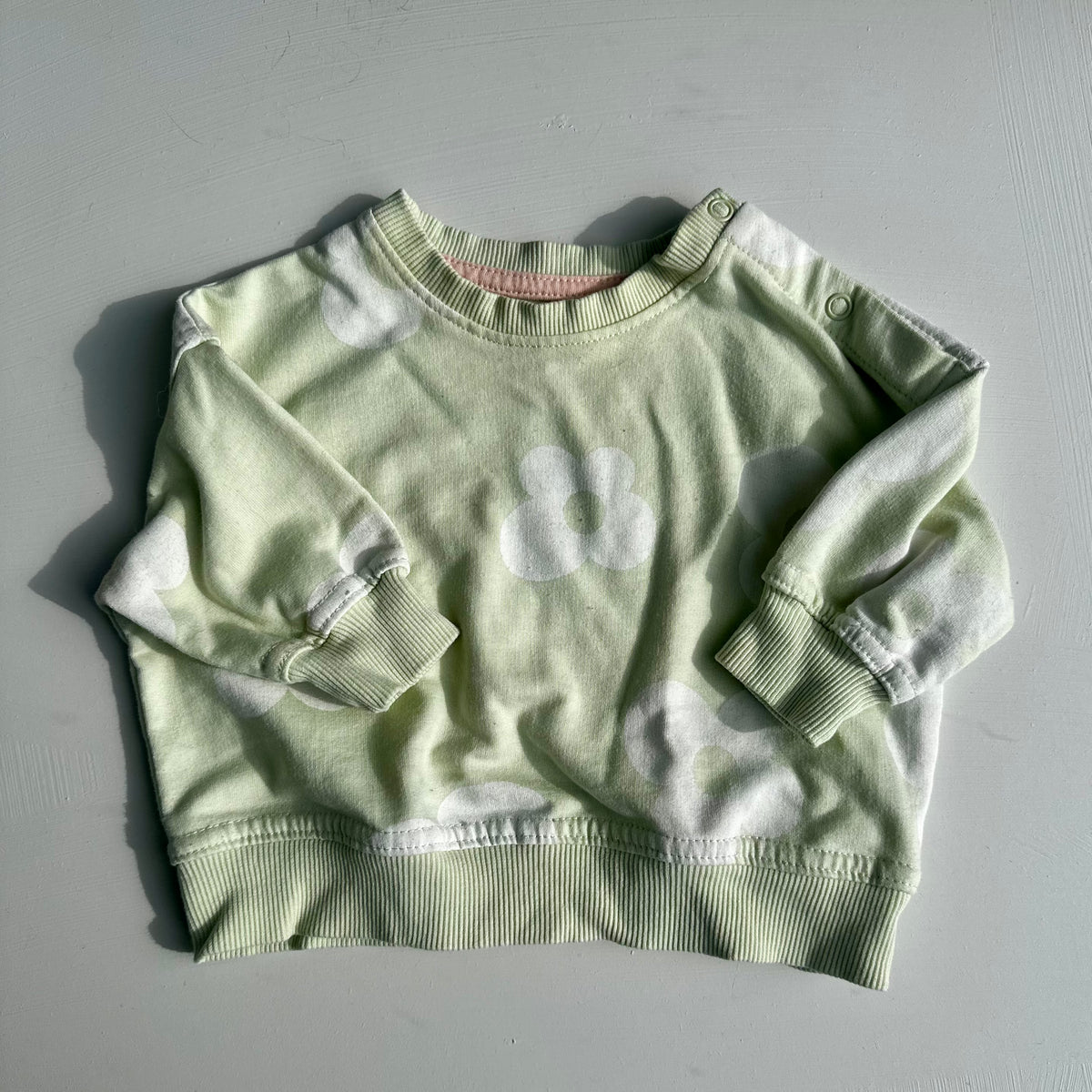 Pull vert George 0-3 mois | Seconde main