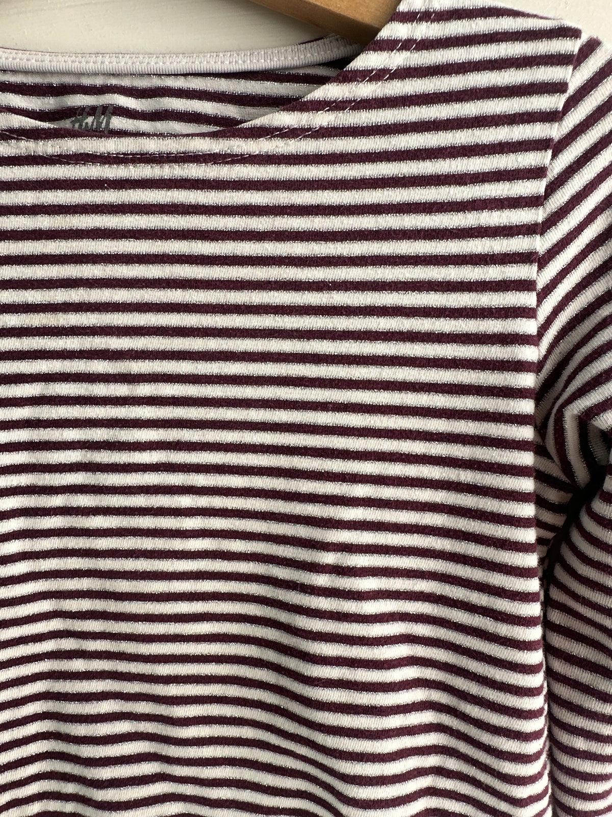 Chandail ligné brillant H&M 4-6 ans | Seconde main