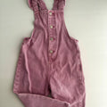 Salopette en jean rose 3-4 ans | Seconde main (mini imperfection *)