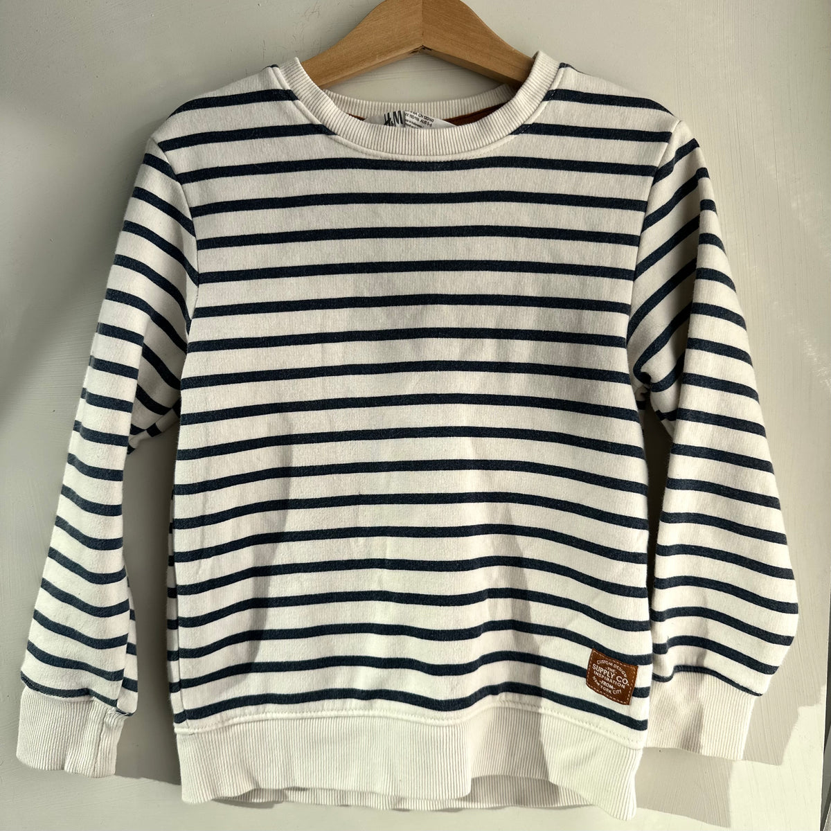 Pull ligné marine H&M 4-6 ans | Seconde main
